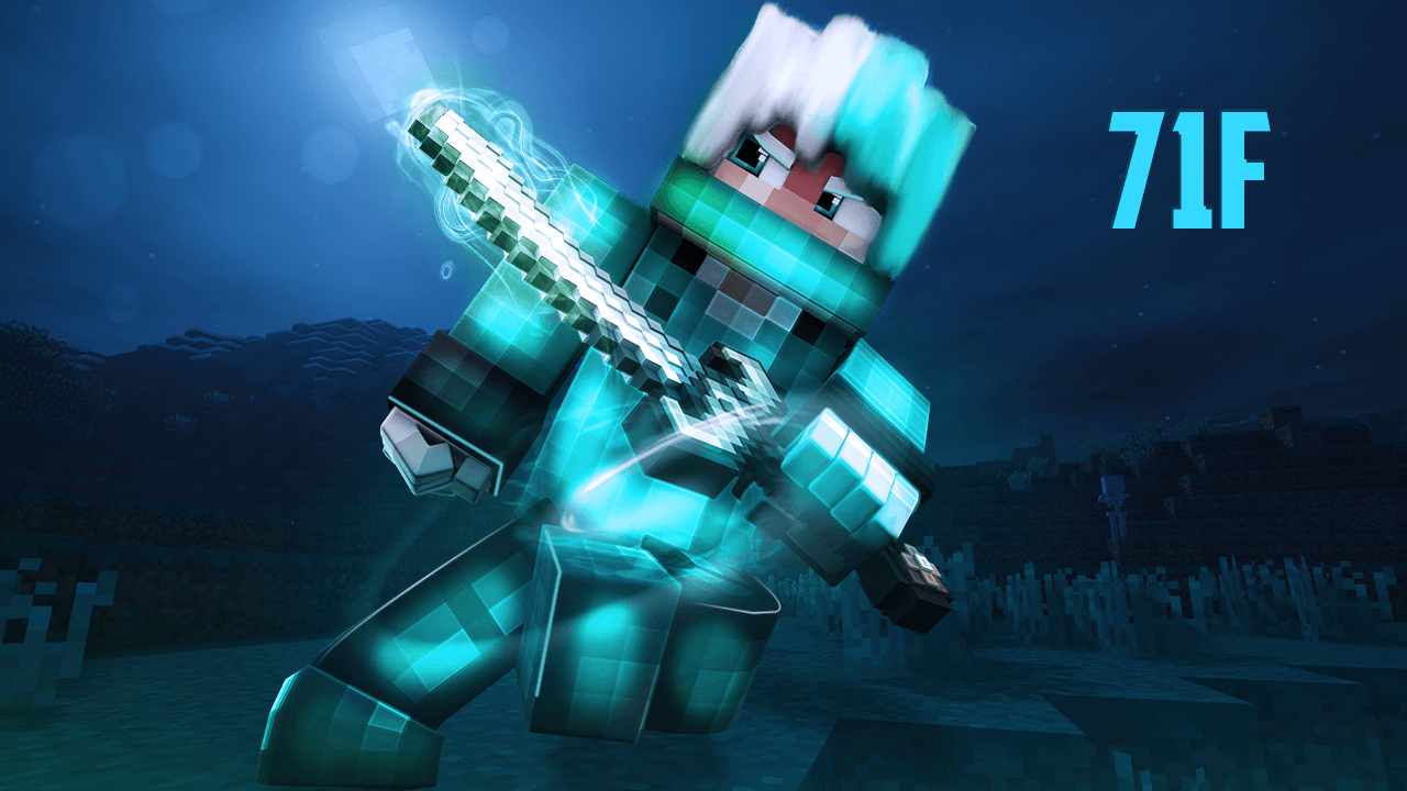 Personaggio Minecraft armatura diamante, gioco sandbox, 1280x720 HD, Desktop