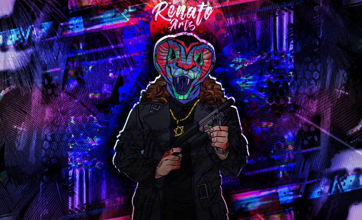 Hotline Miami maschera glitch, anni '80, 1187x720 HD, PC