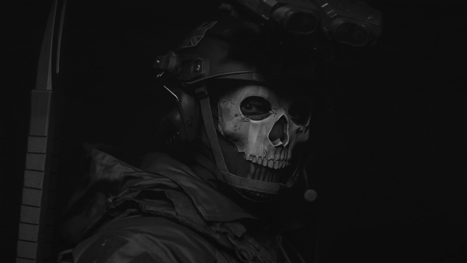 Ghost maschera teschio Call of Duty, 1920x1080 Full HD, Desktop