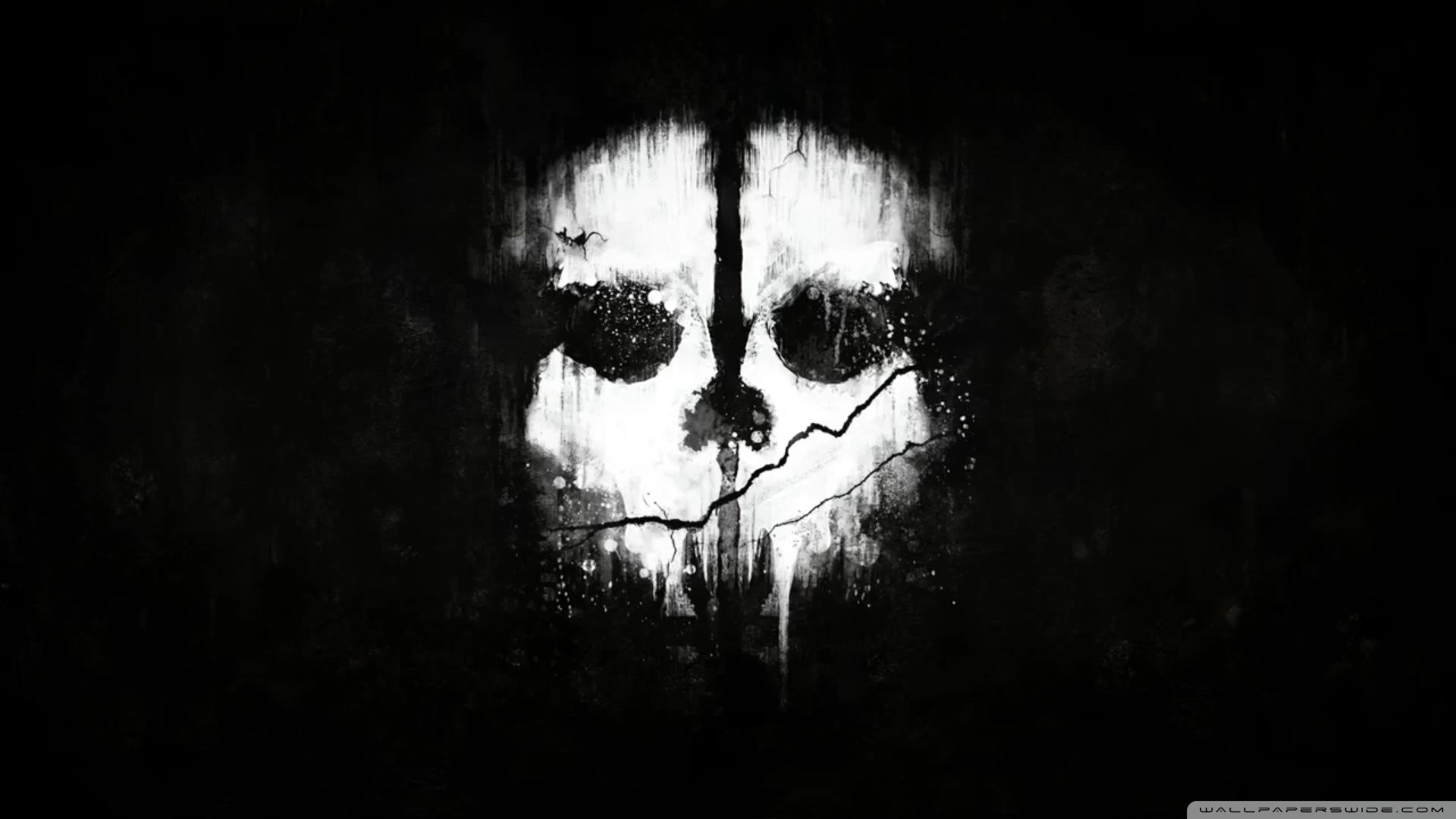 Teschio Ghost Call of Duty, 1920x1080 Full HD 1080p, PC Desktop