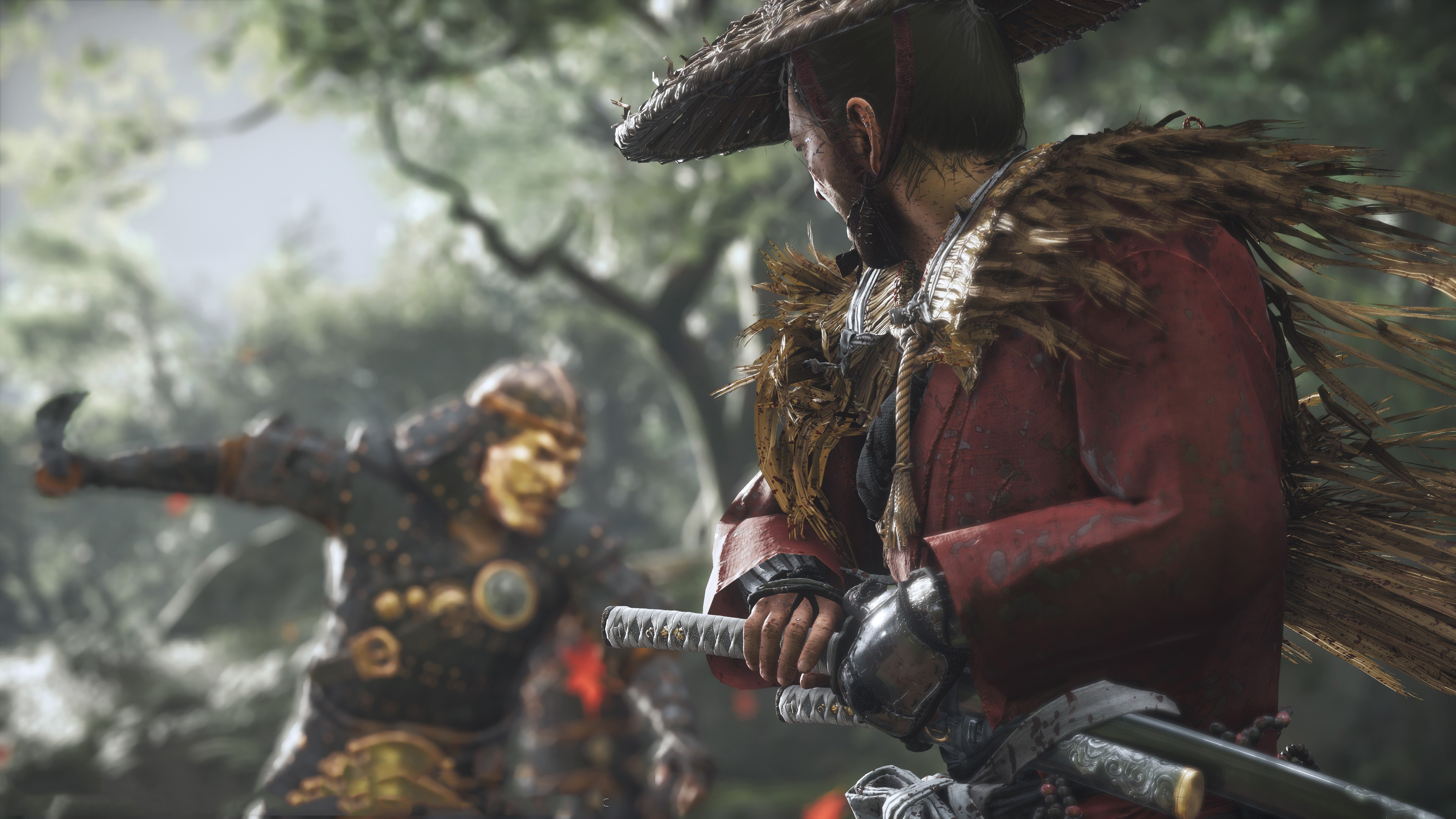 Samurai Ghost of Tsushima, 3840x2160 Ultra HD, 4K TV