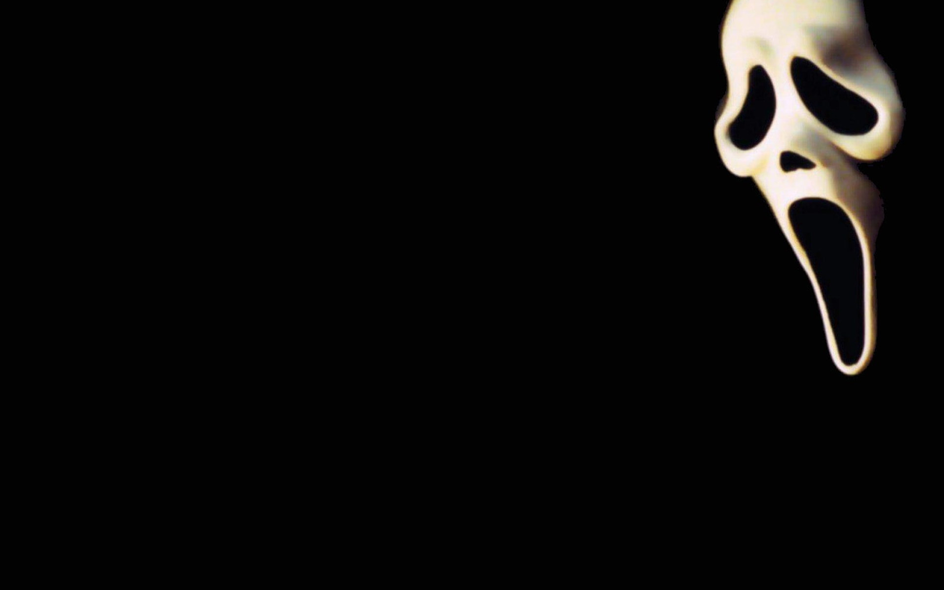 Maschera Ghostface Scream nero, 1920x1200 Full HD+, Desktop