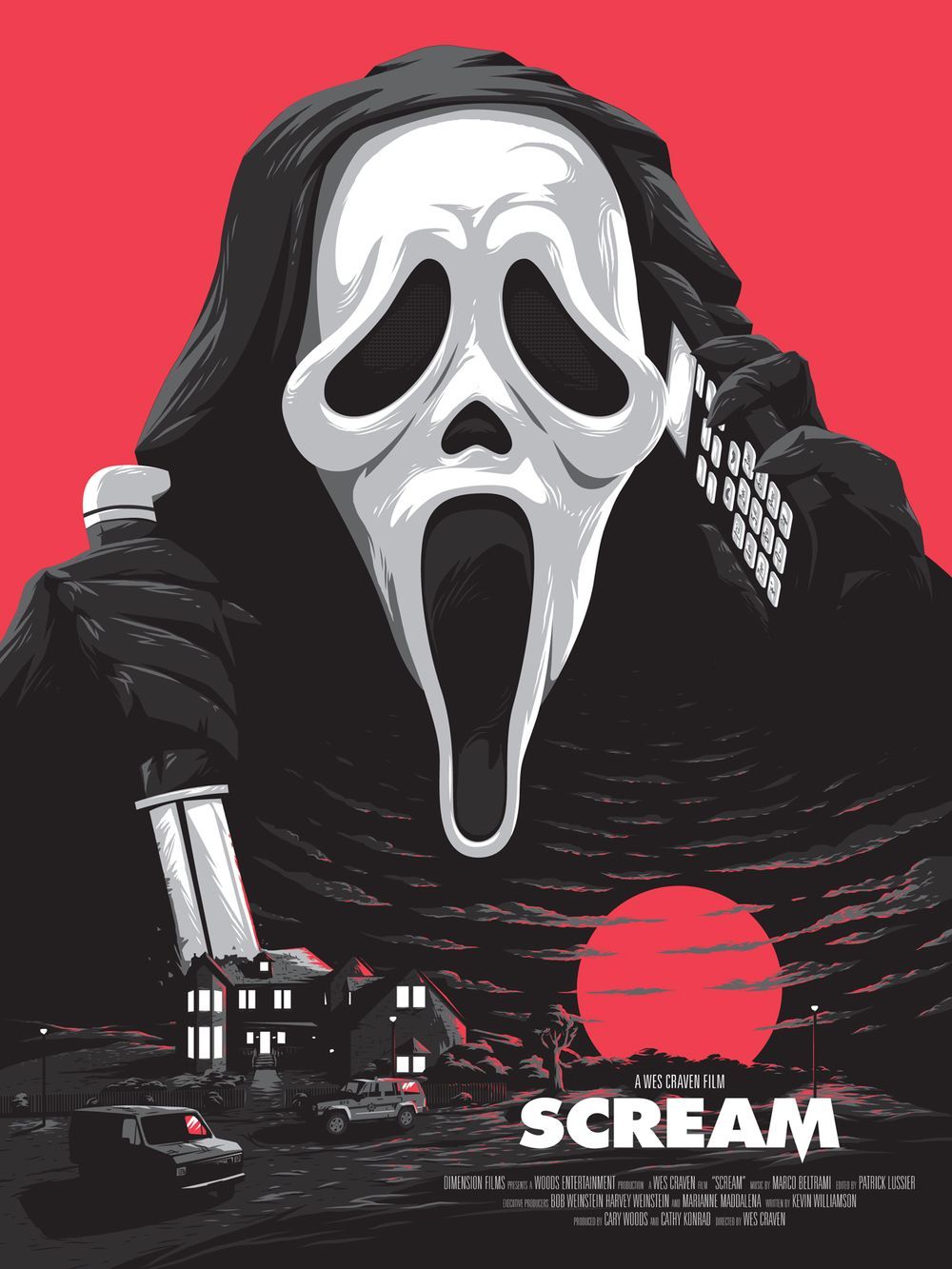 Ghostface maschera Scream, 1000x1333 Full HD Verticale, Google Pixel