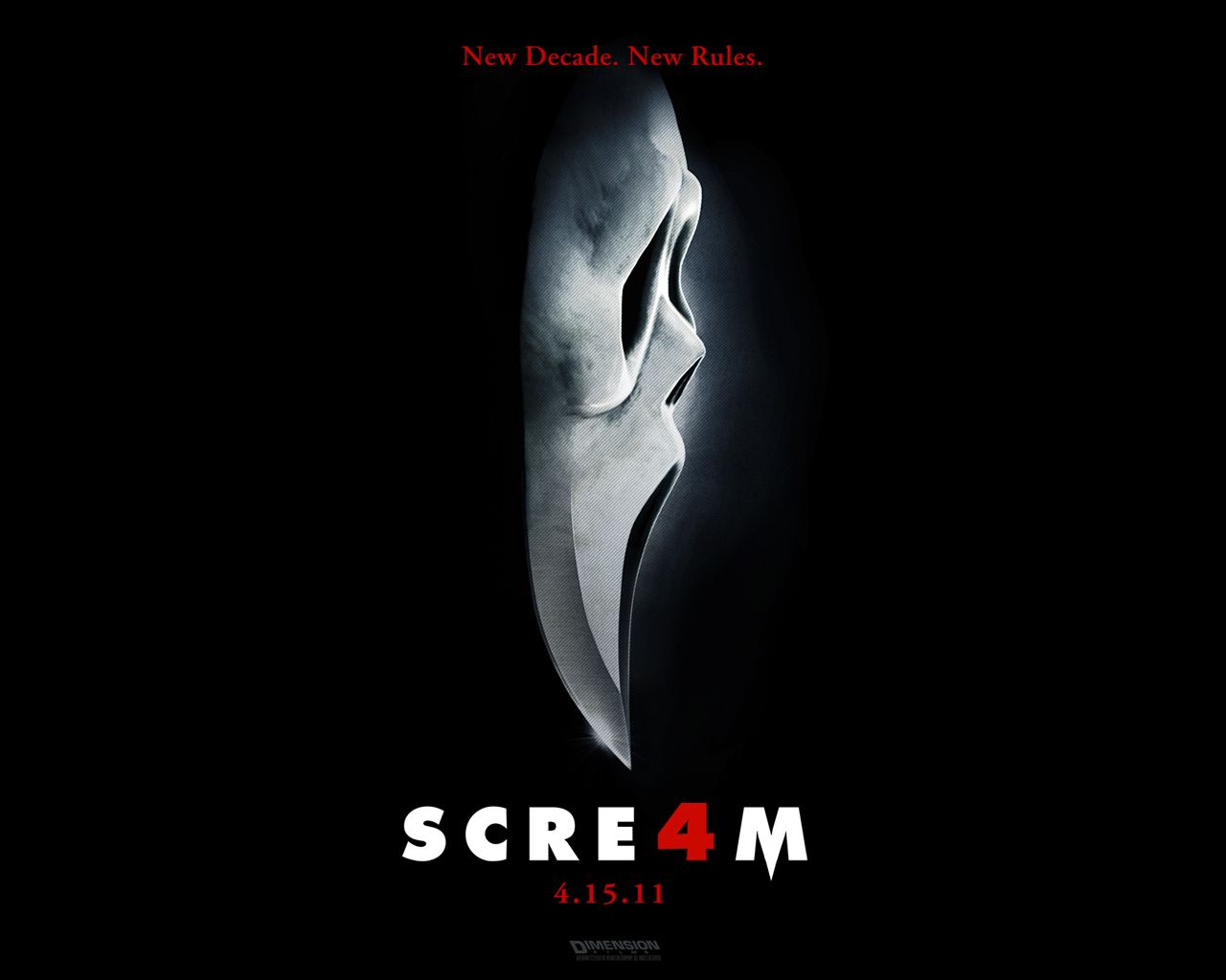 Maschera Ghostface Scream 4, 1280x1024 720p, Laptop