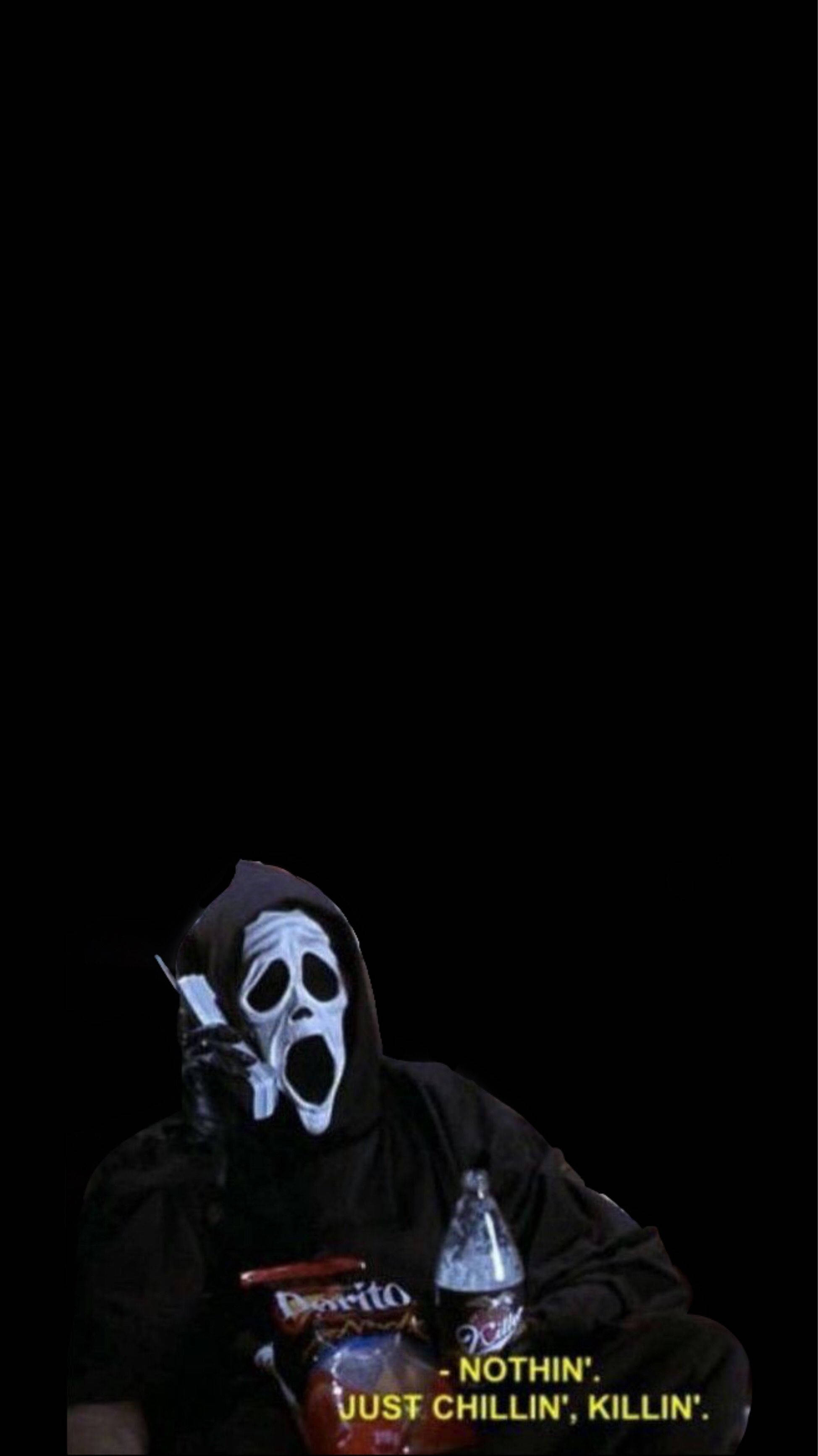 Ghostface con Doritos e bibita, 1948x3464 Full HD Verticale, Smartphone