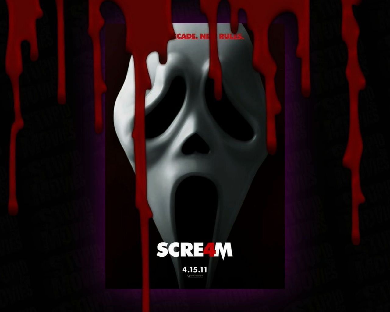 Maschera Ghostface Scream 4, 1280x1024 HD, Notebook Gaming