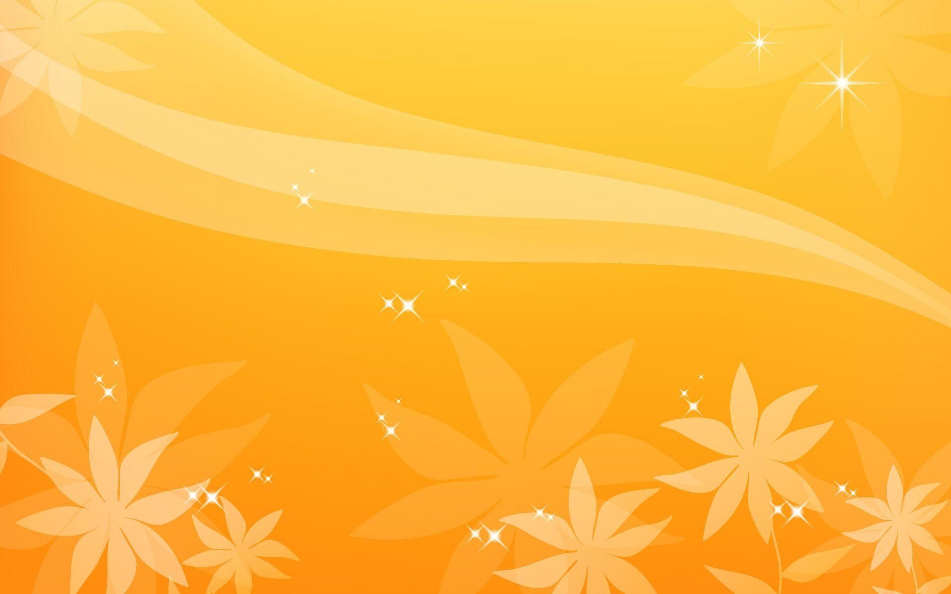 Fiori astratti sfondo arancione giallo, 1920x1200 Full HD+, PC