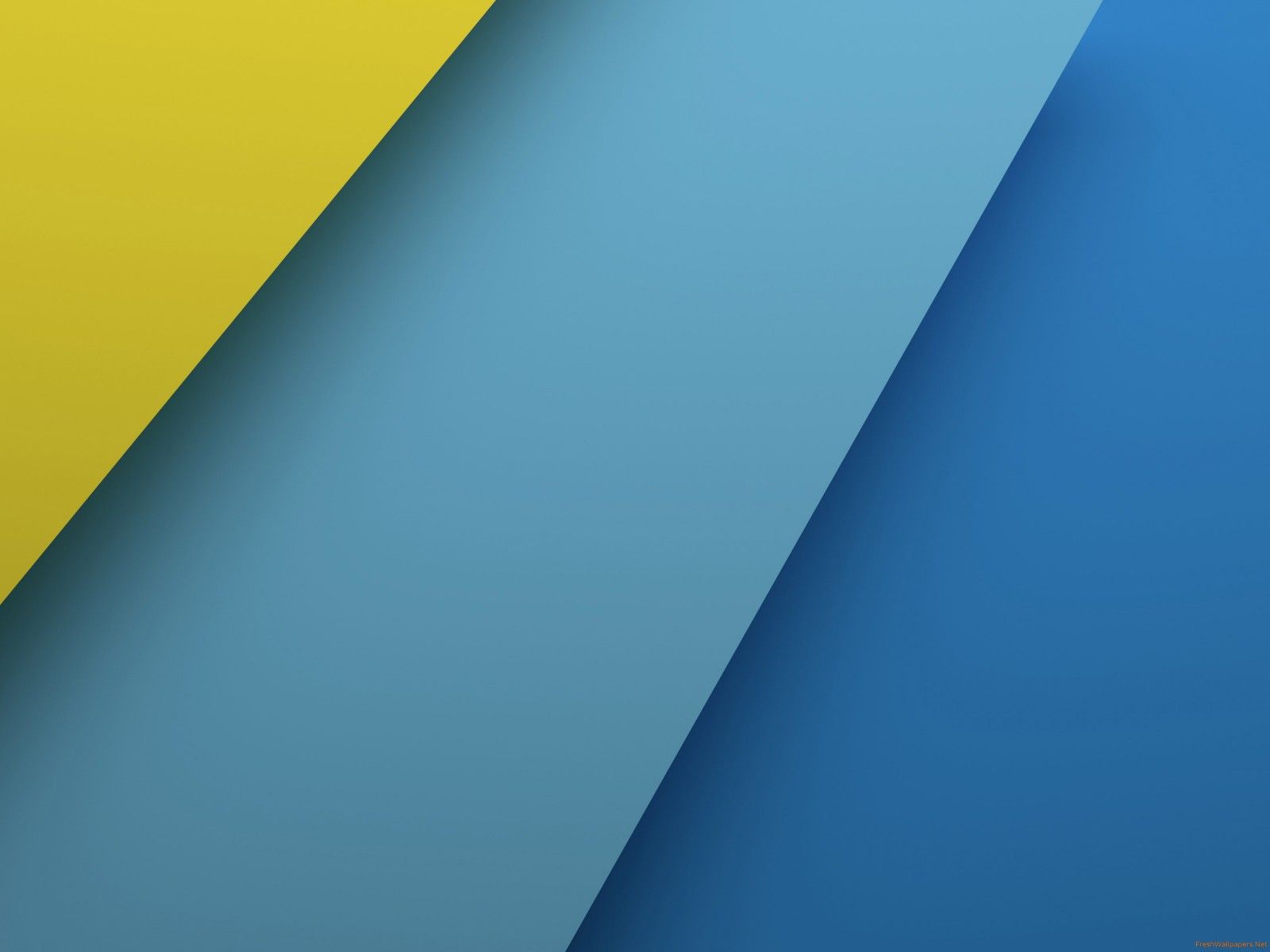 Forme geometriche giallo e blu, 1600x1200 900p, Laptop