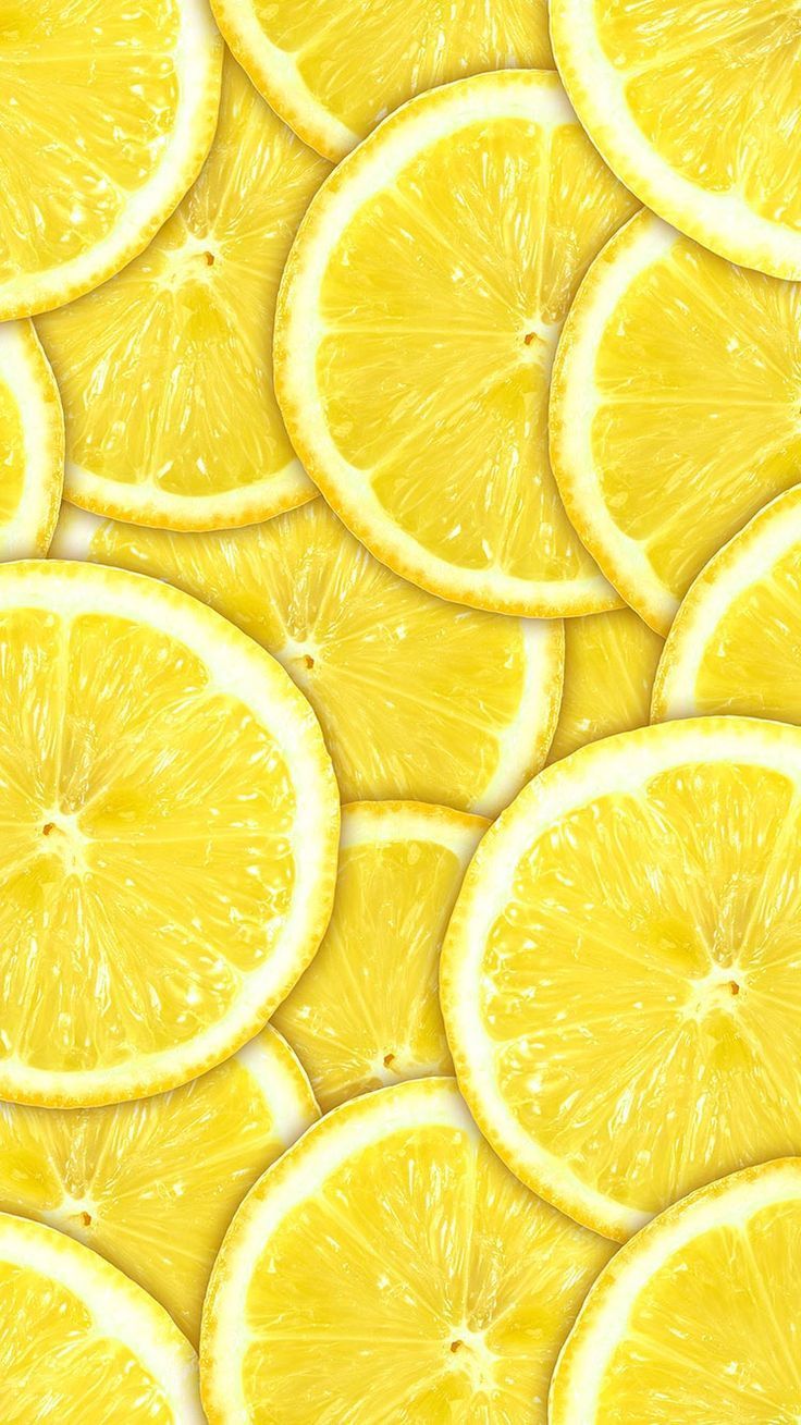 Fette di limone giallo, 736x1309 Full HD Verticale, Smartphone