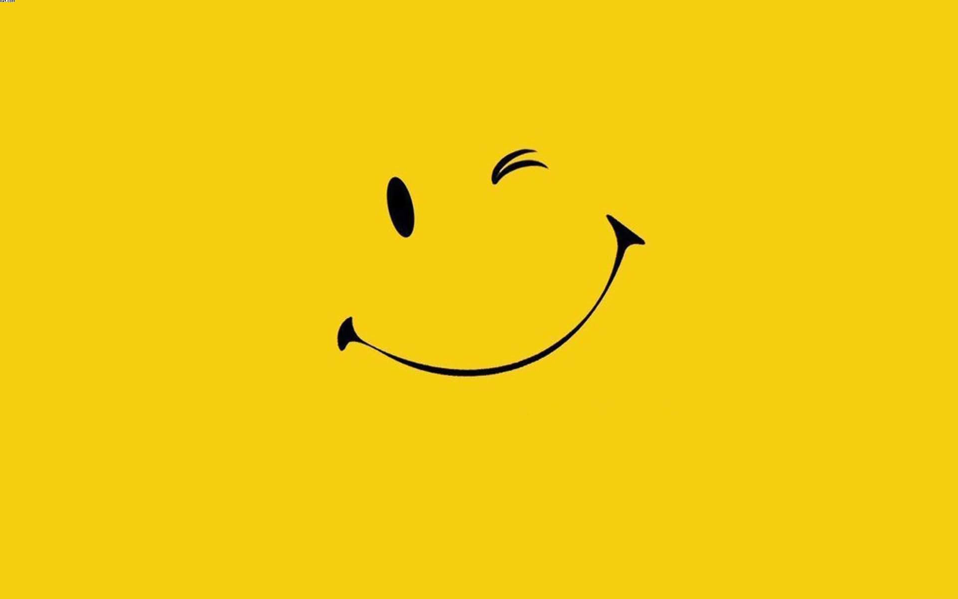 Faccina sorridente giallo occhiolino, 1920x1200 Full HD+ WUXGA, PC