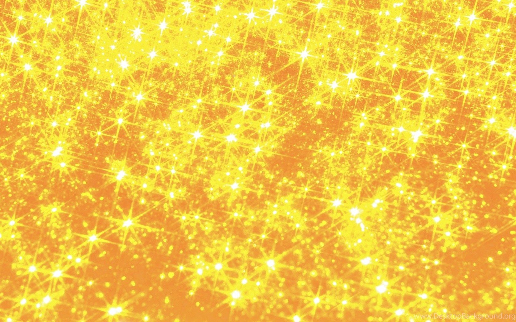 Stelle scintillanti giallo dorato, 1680x1050 900p, Desktop