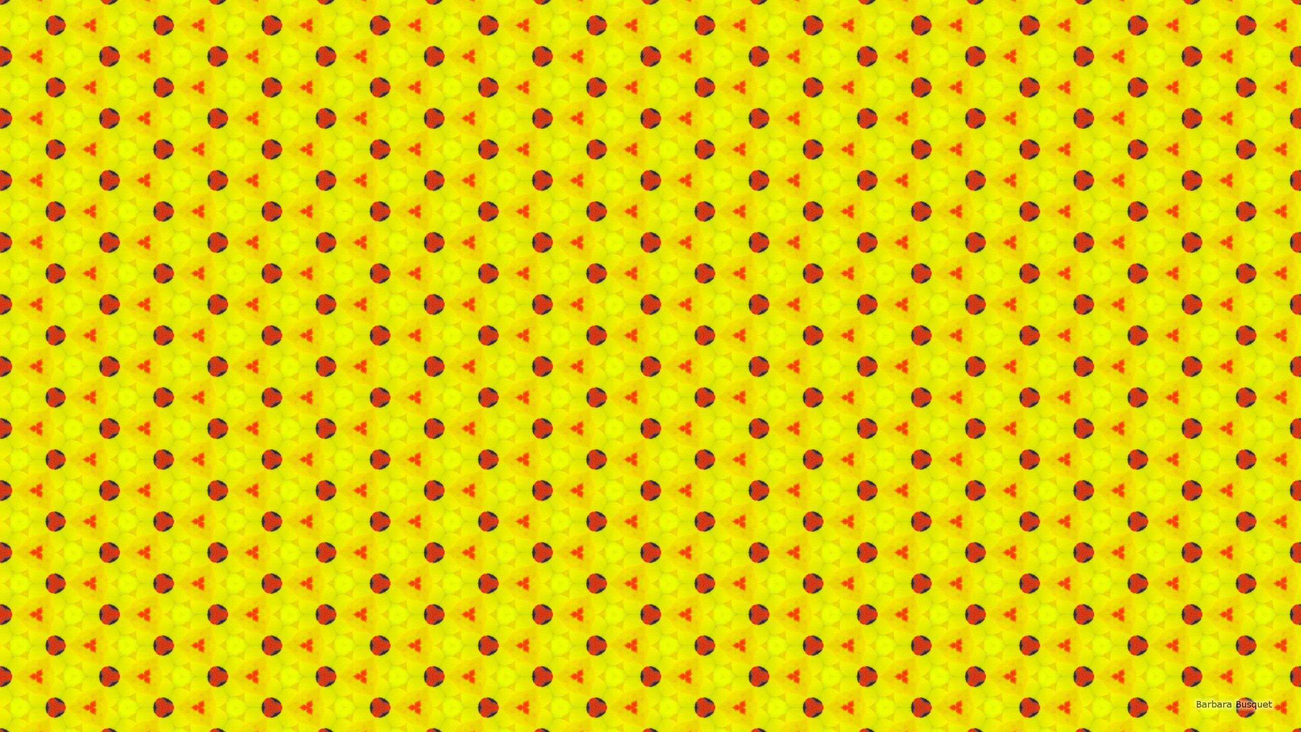 pattern pois giallo, 2560x1440 1440p, Desktop