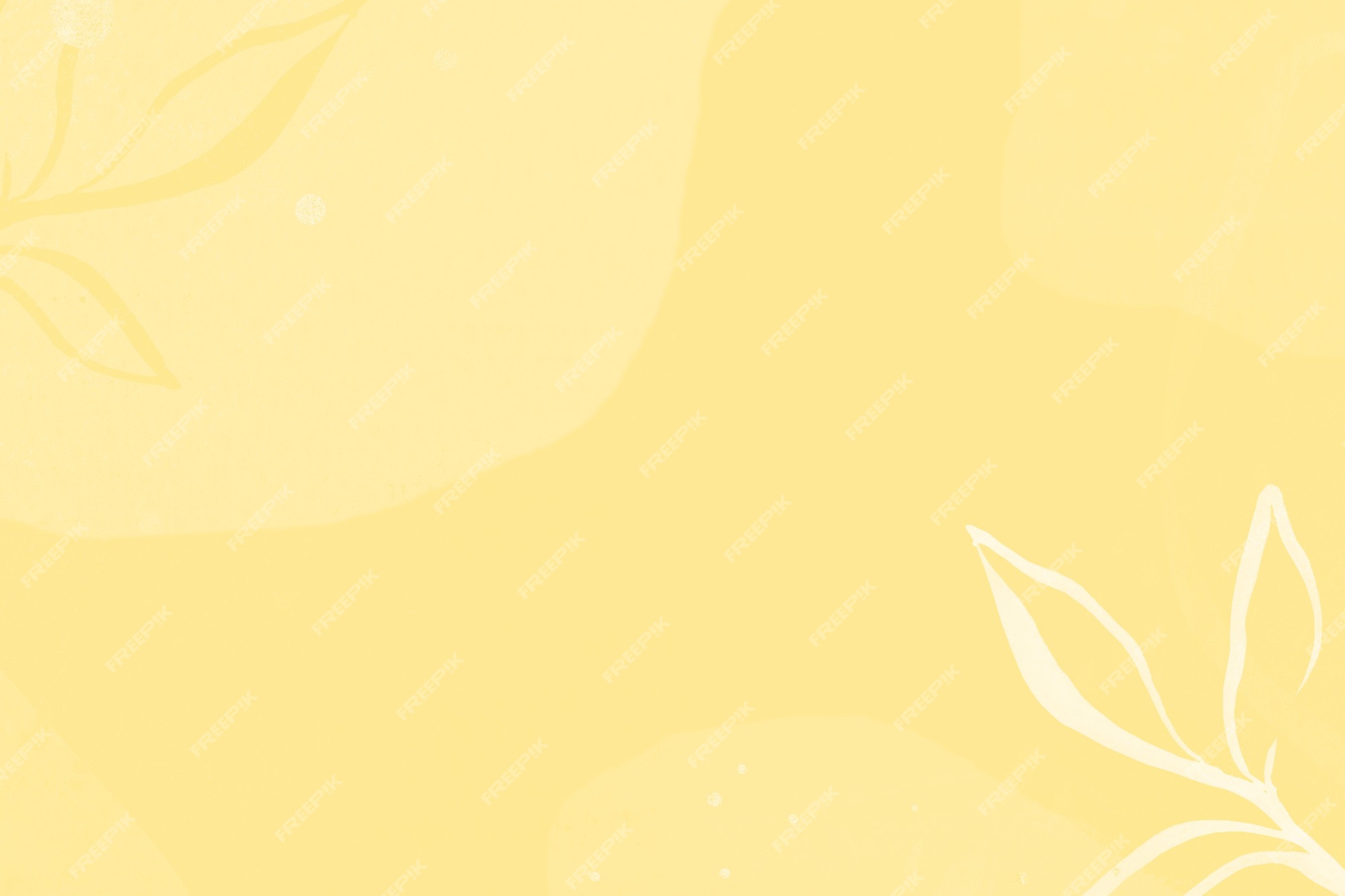 Foglie giallo pastello astratte, 2000x1333 Hi-Res, Desktop