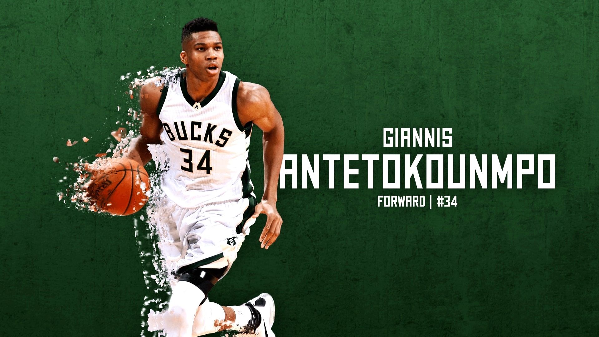 Giannis Antetokounmpo Bucks basket, Milwaukee Bucks, 1920x1080 Full HD, Desktop