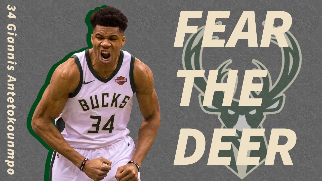 Giannis Antetokounmpo Milwaukee Bucks, 1600x900 HD, Desktop