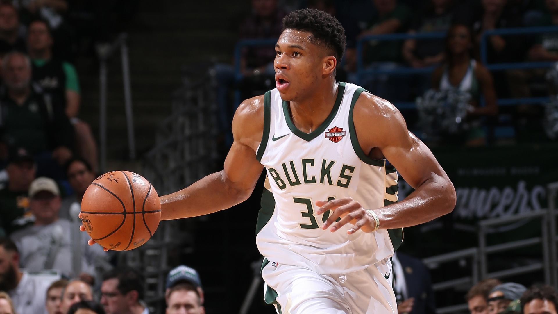 Giannis Antetokounmpo Milwaukee Bucks, NBA, 1920x1080 Full HD, Laptop