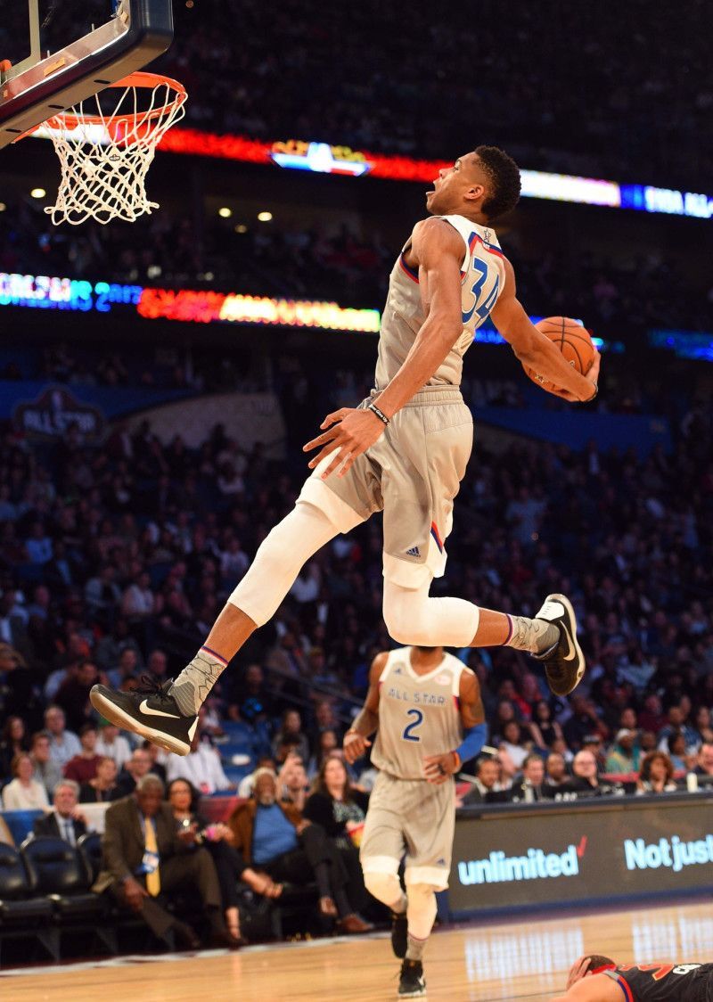 Schiacciata cestista Bucks su Knicks, 1200x800 HD, PC