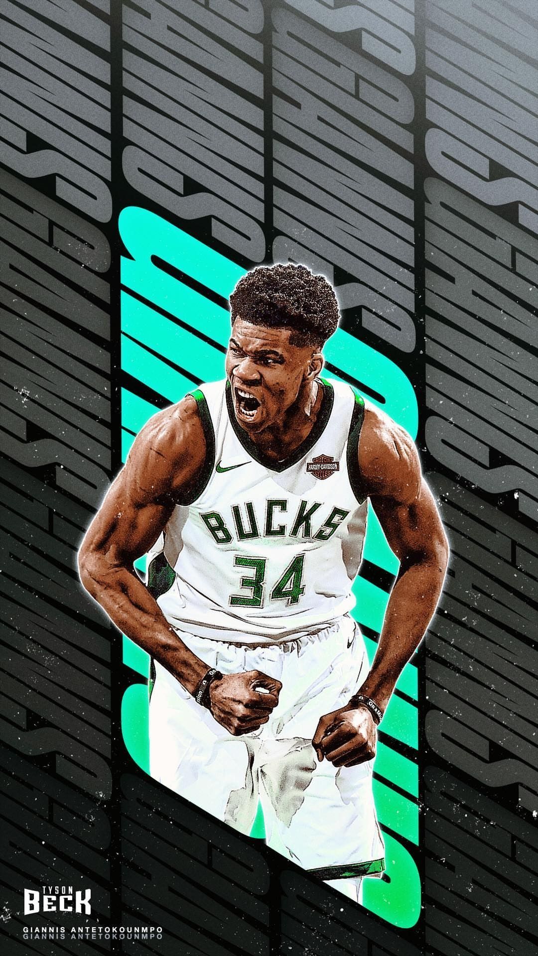 Giannis Antetokounmpo Bucks basket, 1920x1080 Full HD 1080p, Laptop
