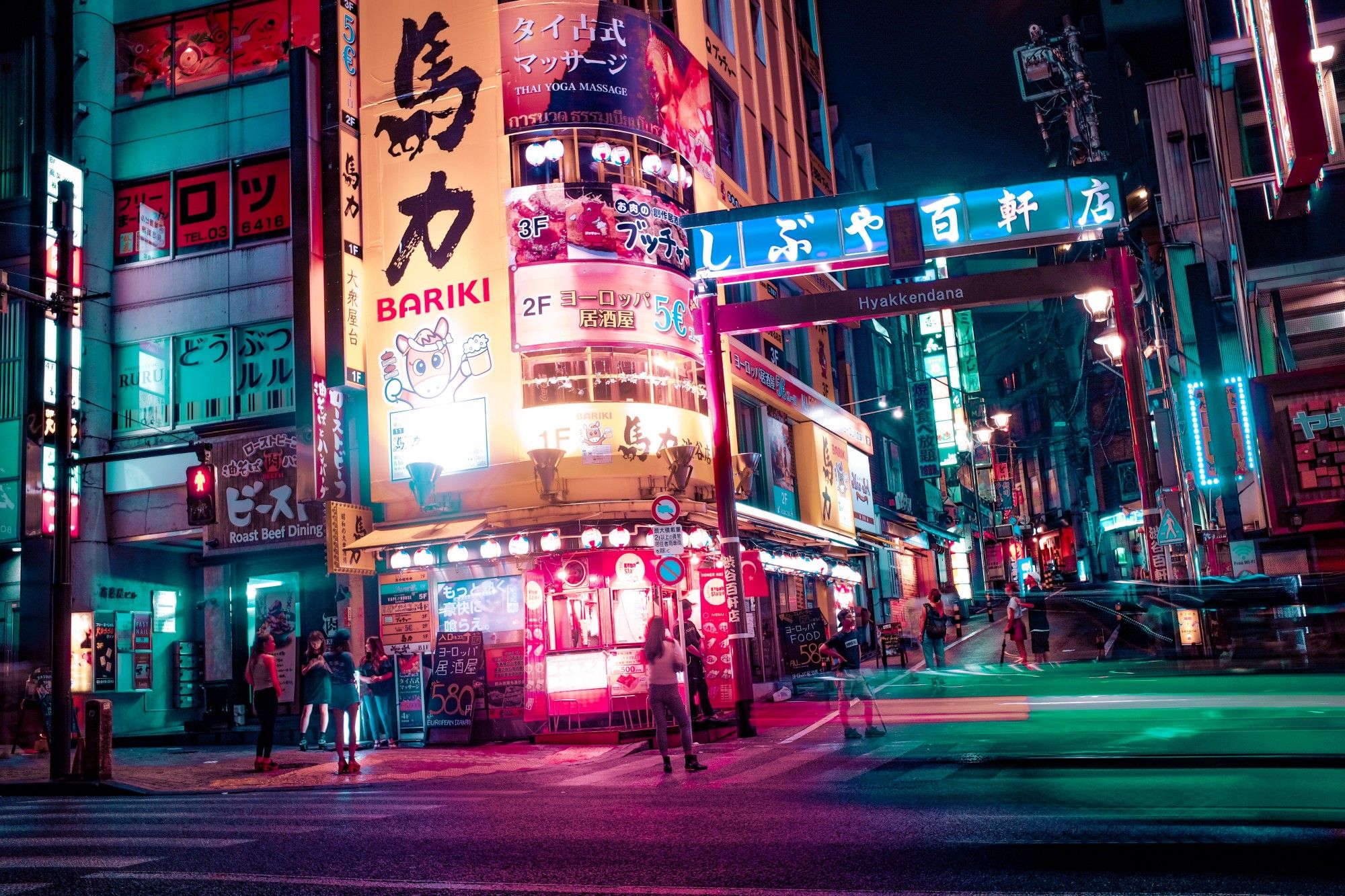 Tokyo notte insegne neon, 2000x1333 Hi-Res, Laptop