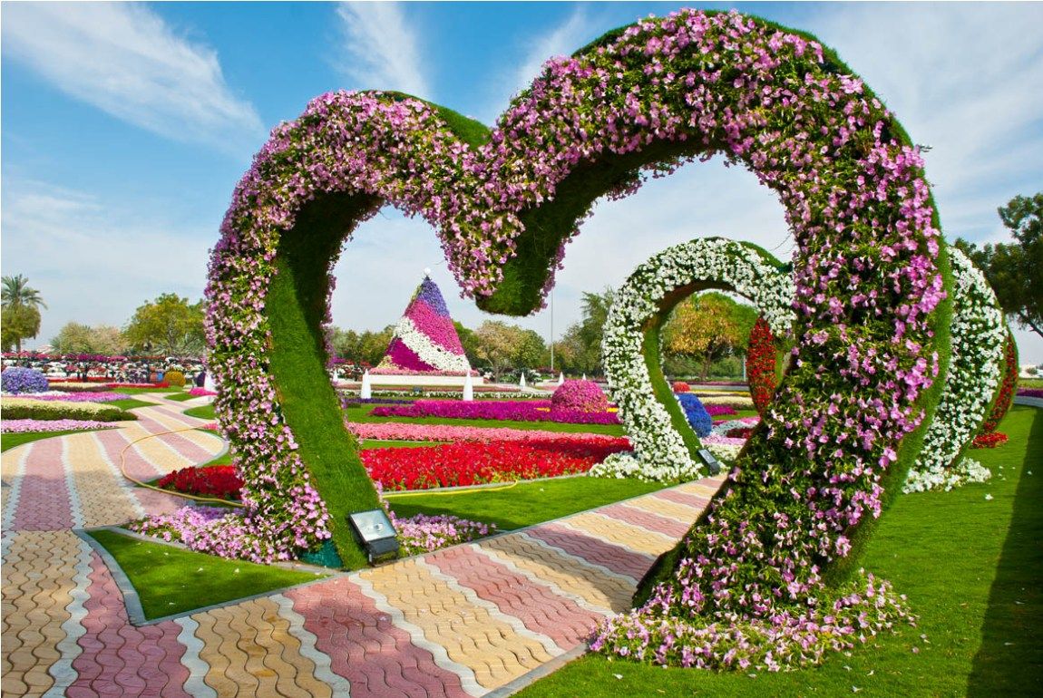 Cuori di fiori giardino, 1150x770 HD, iMac