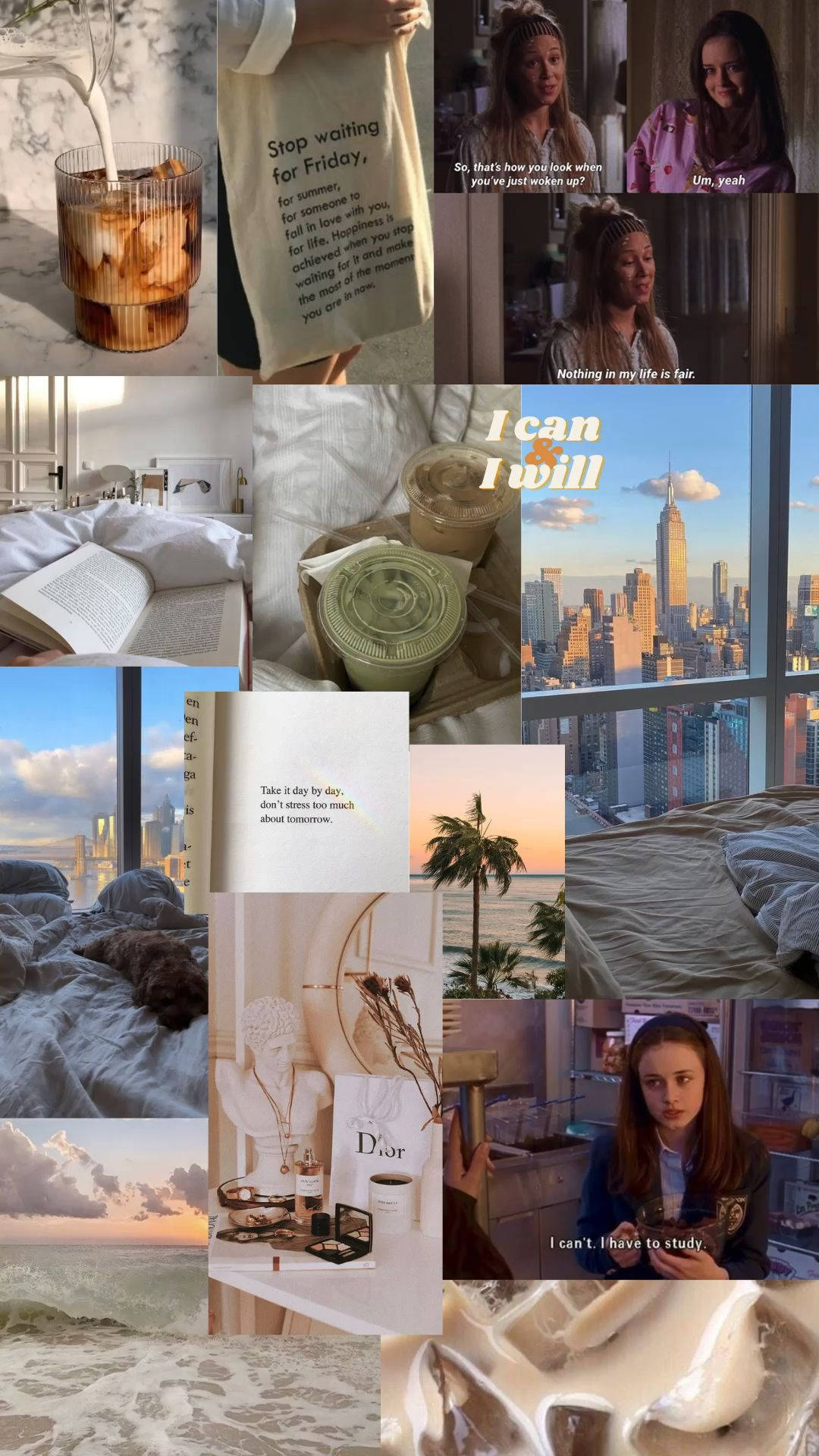 Collage estetico Gilmore Girls, 1080x1920 Full HD Verticale, Smartphone