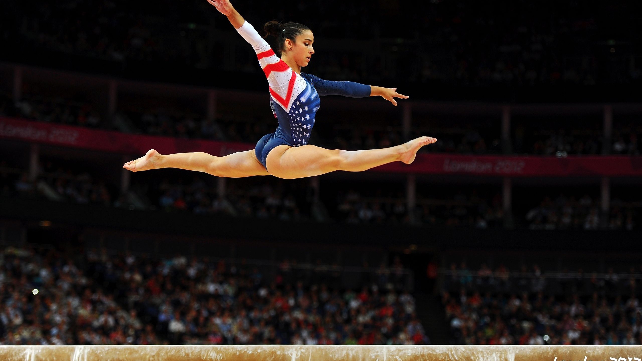 ginnasta salto trave USA, 2560x1440 QHD, Laptop