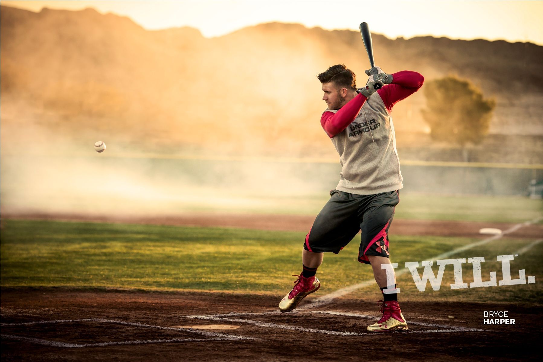 Giocatore di baseball con mazza, 1798x1200 HD Ready, Laptop