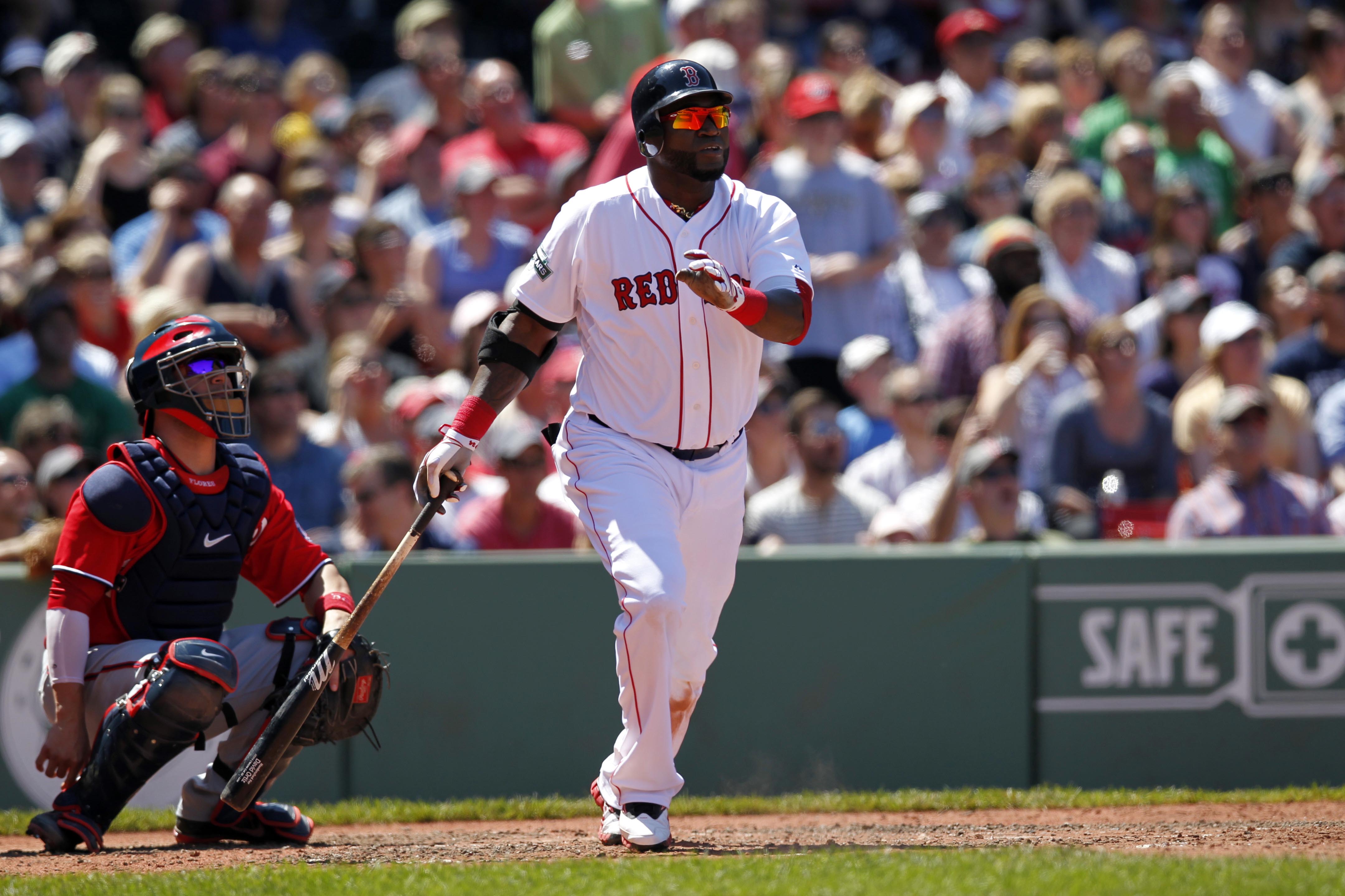 Giocatore baseball Red Sox battuta, 4320x2880 UHD, PC 4K