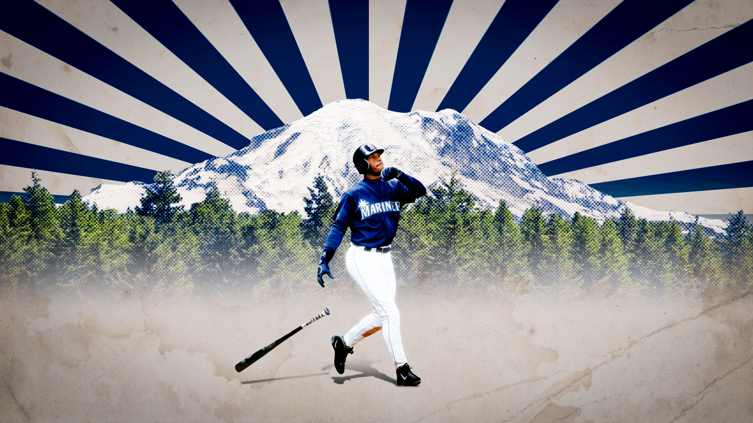 Giocatore baseball Mariners montagna, 2560x1440 QHD, Laptop