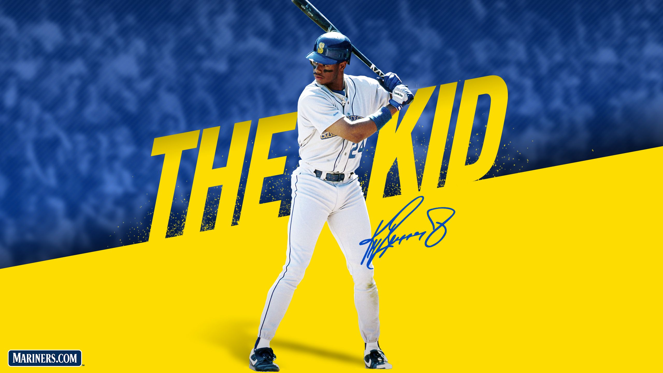 Giocatore baseball Mariners Ken Griffey, 2560x1440 2K, Desktop
