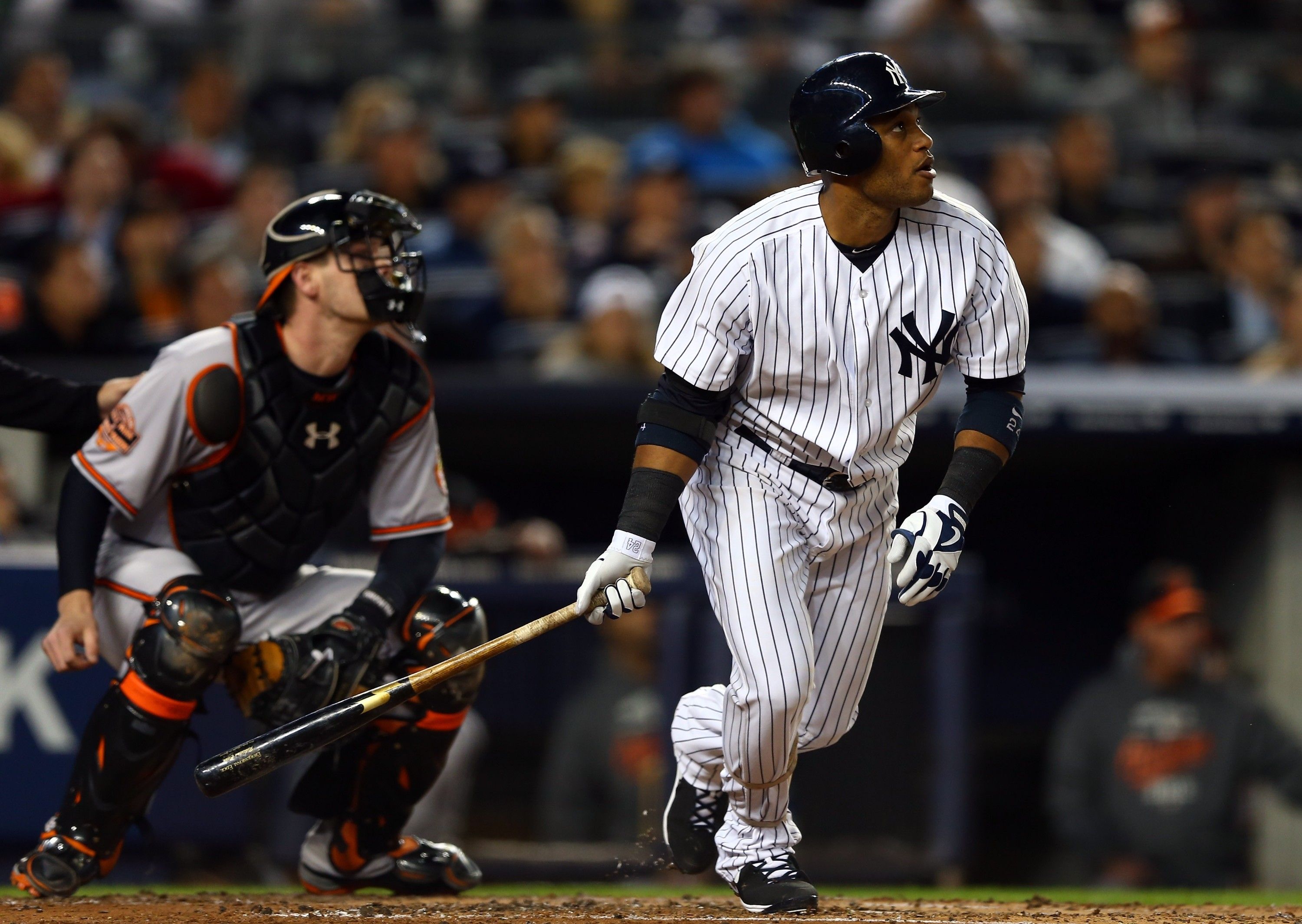 Giocatore Yankees battuta baseball, New York Yankees, 3000x2130 WQXGA, Desktop