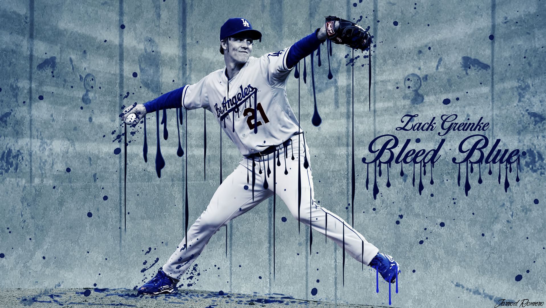 Giocatore baseball Dodgers Greinke, 1917x1080 900p, iMac