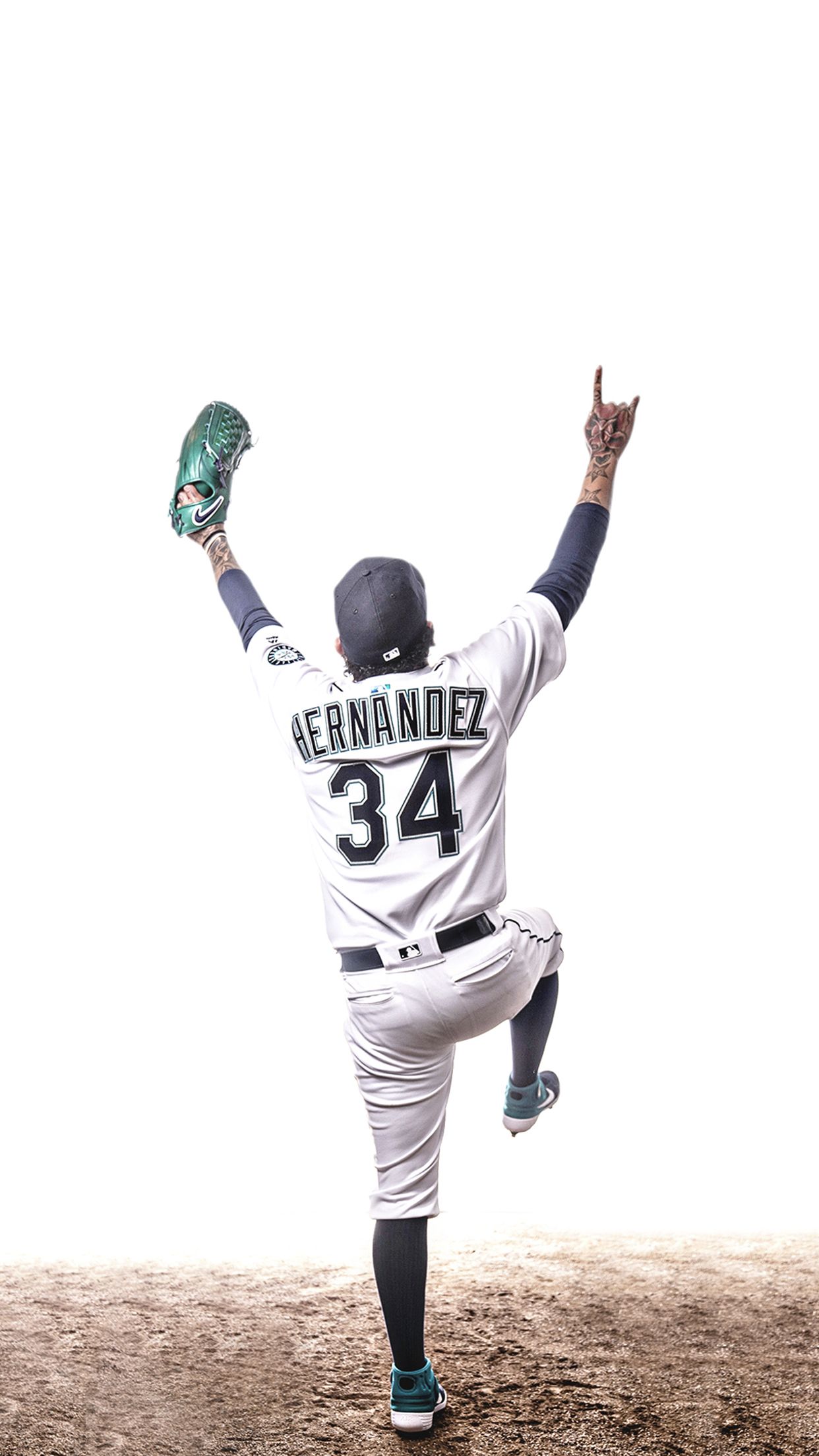 Giocatore baseball Hernandez 34, 1242x2208 Full HD Verticale, iPhone