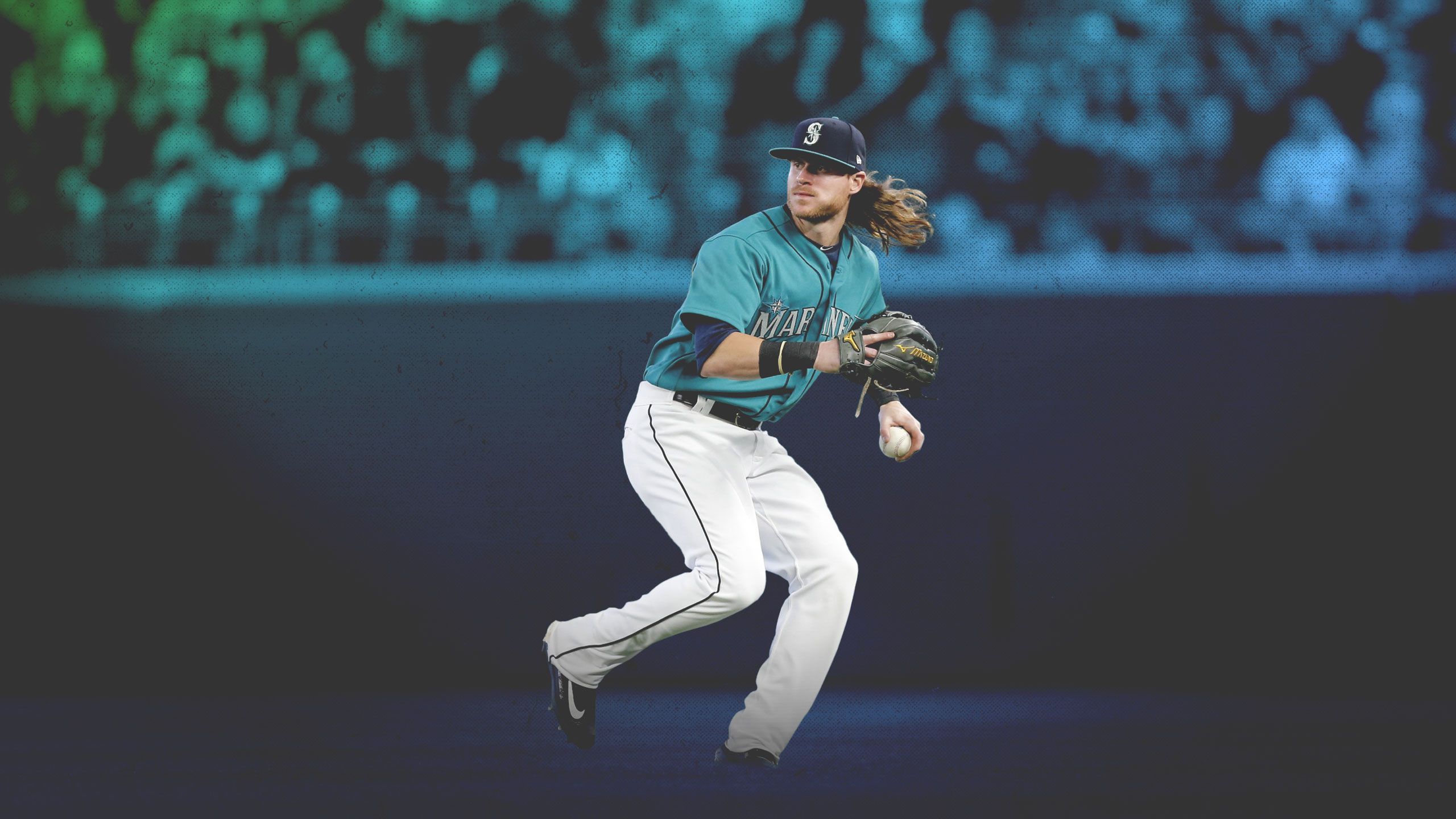 Giocatore baseball divisa verde, 2560x1440 QHD, Monitor Gaming