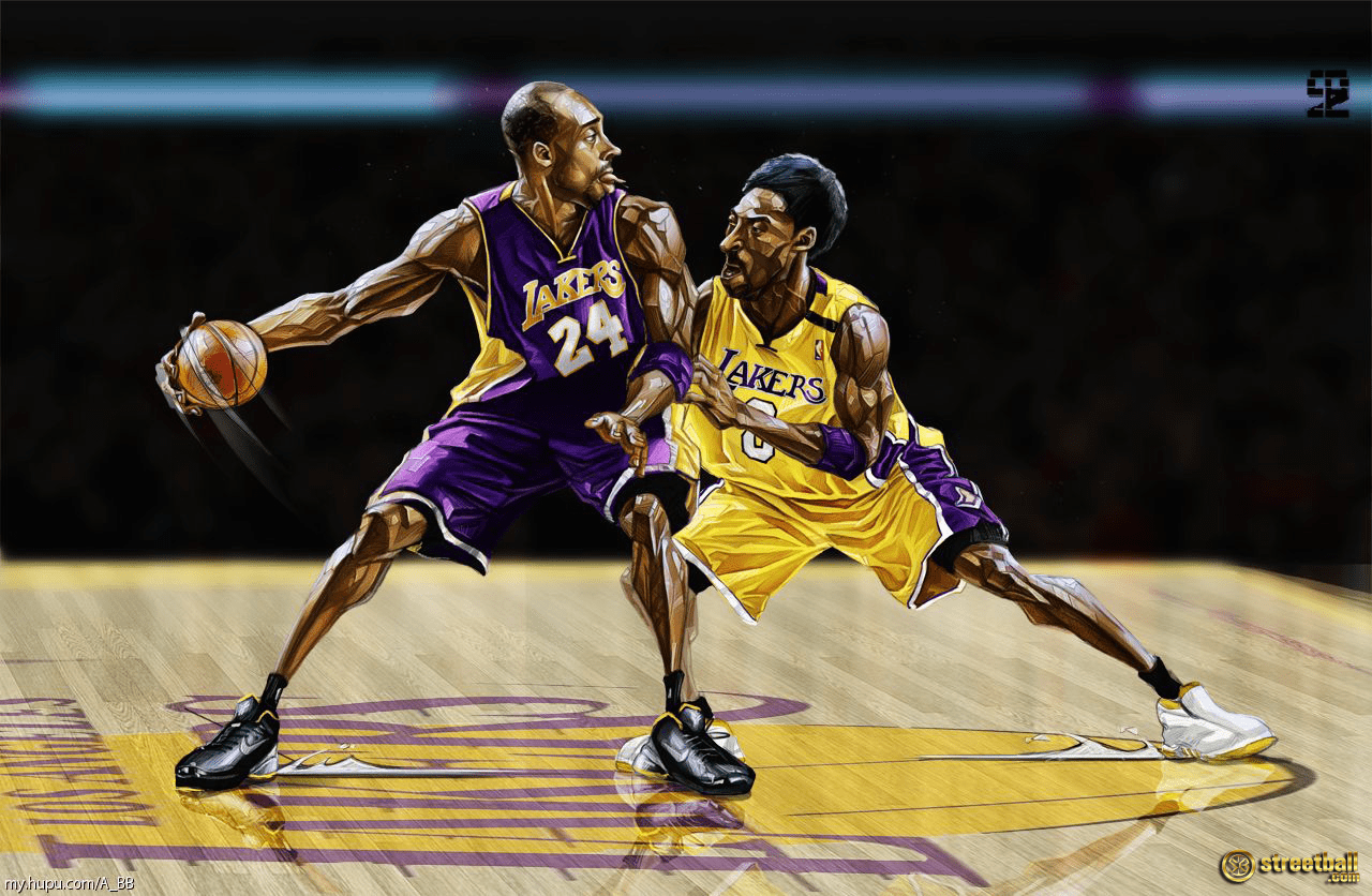Kobe Bryant Lakers illustrazione, 1280x836 HD, Desktop