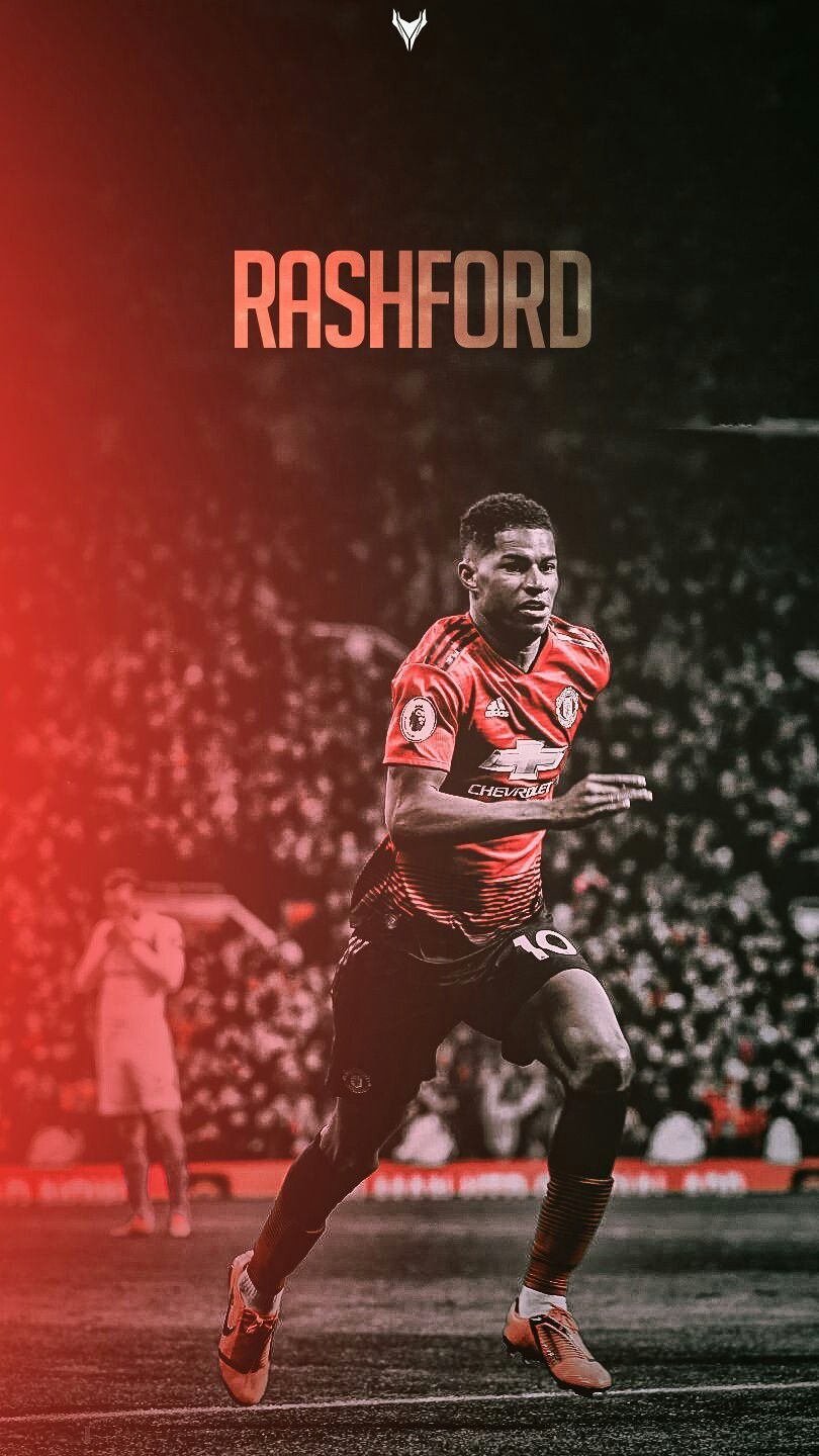 Marcus Rashford Manchester United, 810x1440 Full HD Verticale, iPhone