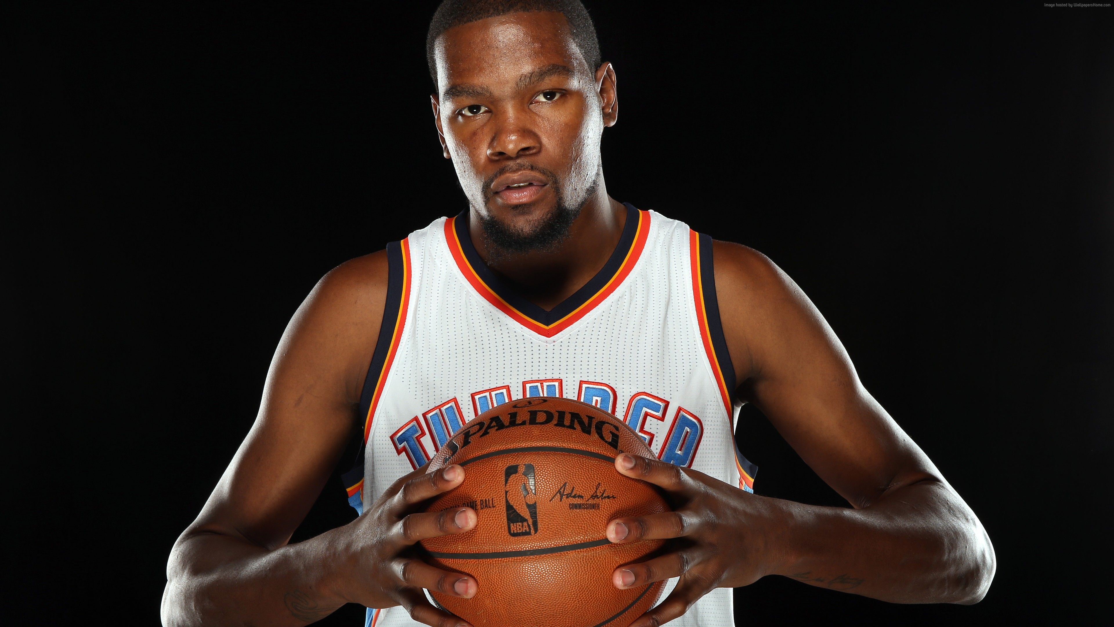 Kevin Durant con pallone basket, 3840x2160 Ultra HD, Monitor 4K