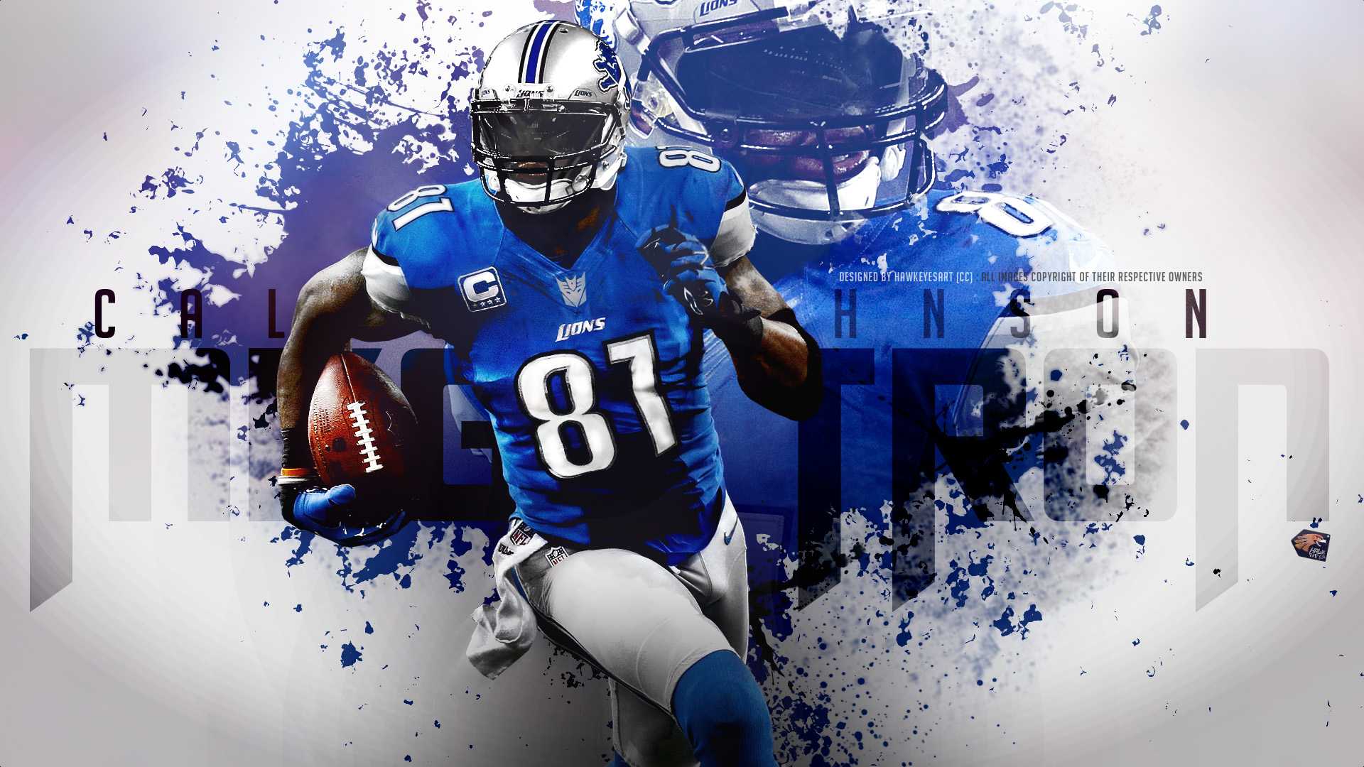 Giocatore NFL Detroit Lions numero 81, 1920x1080 1080p, PC Desktop
