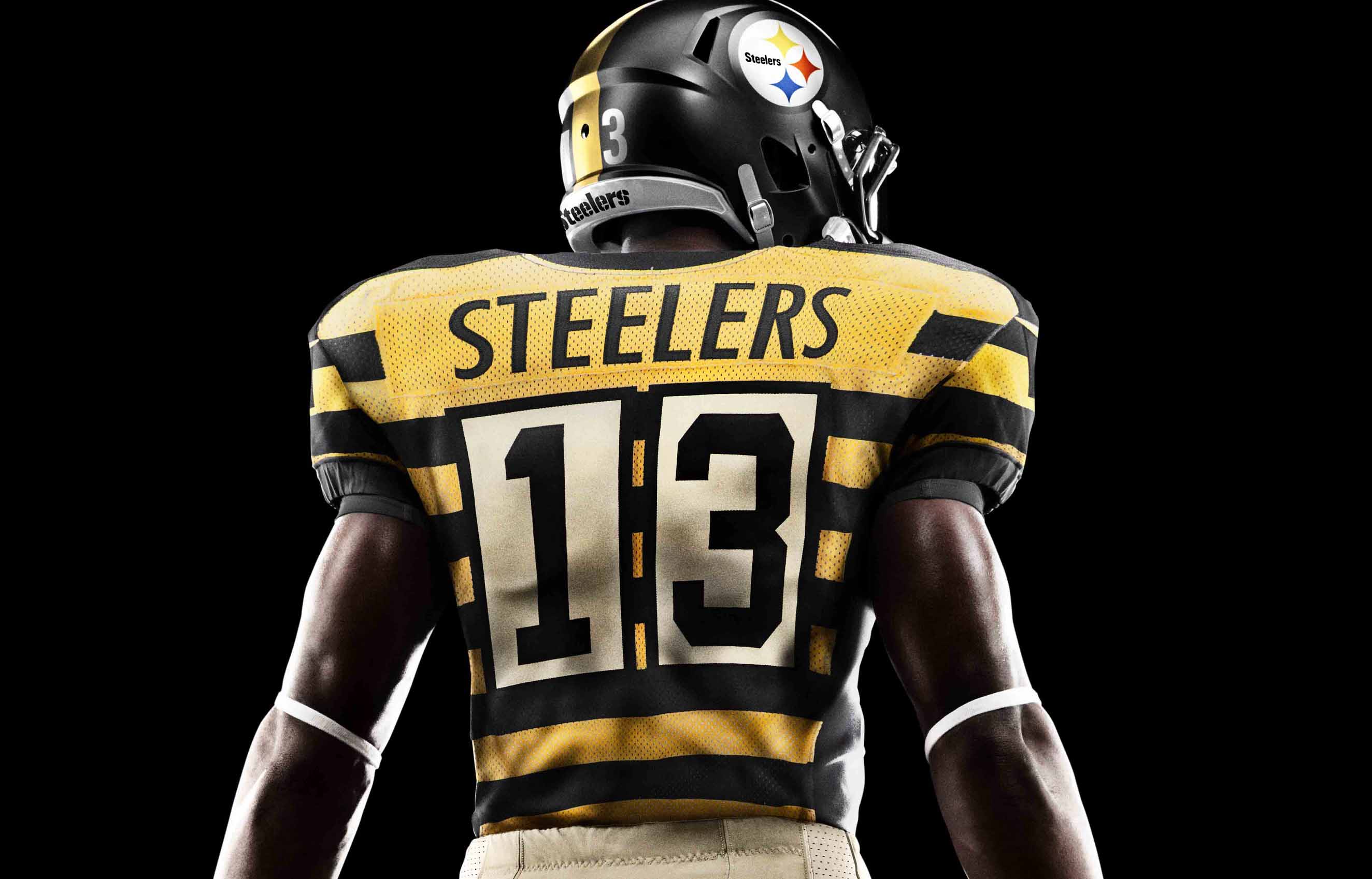 Giocatore Pittsburgh Steelers NFL, football americano, 2648x1698 WQXGA, Desktop