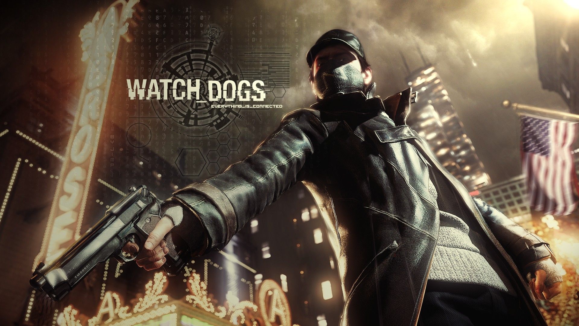Watch Dogs Aiden Pearce città, 1920x1080 Full HD, PC Desktop