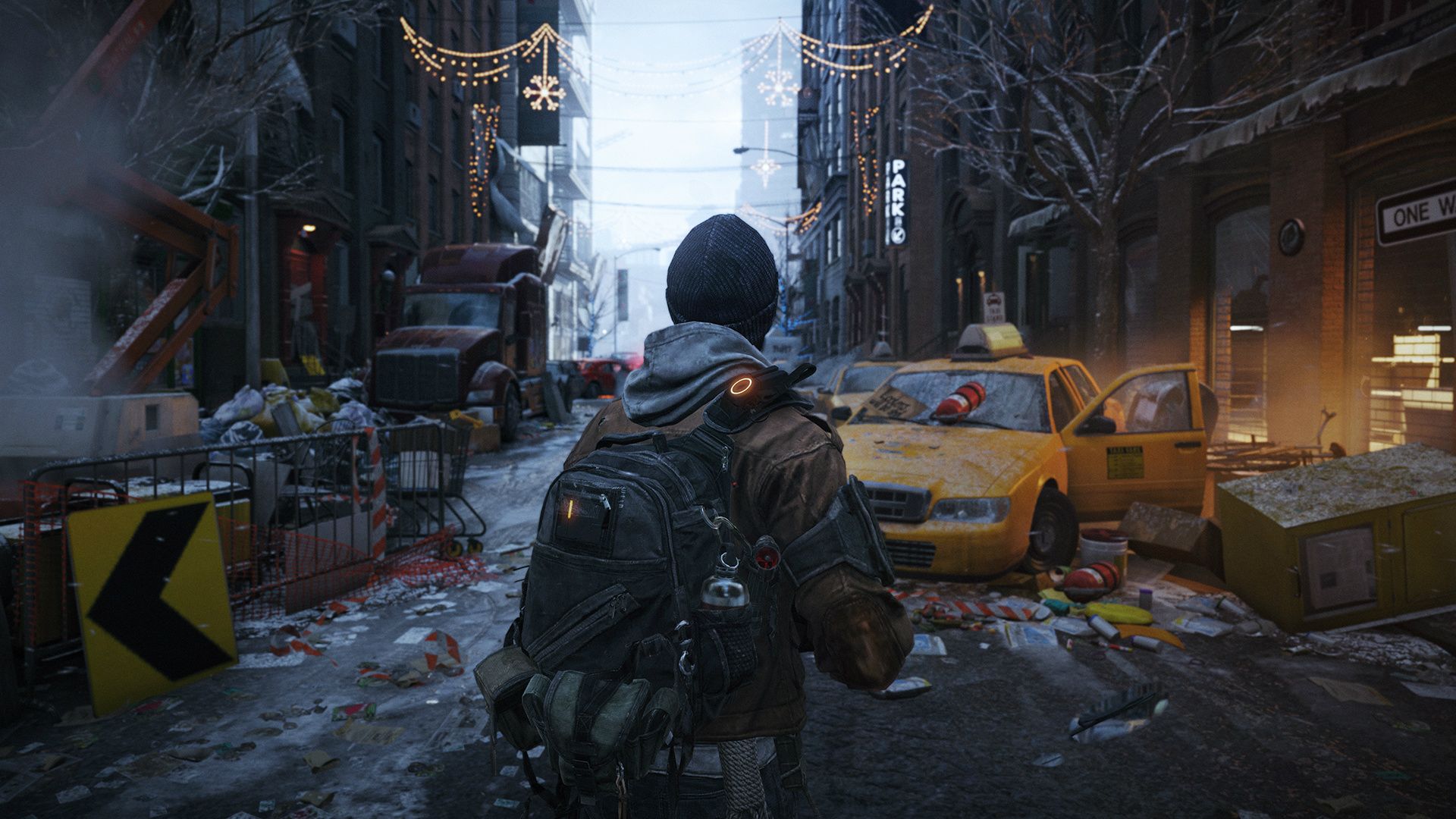 The Division strada innevata, 1920x1080 1080p, Desktop