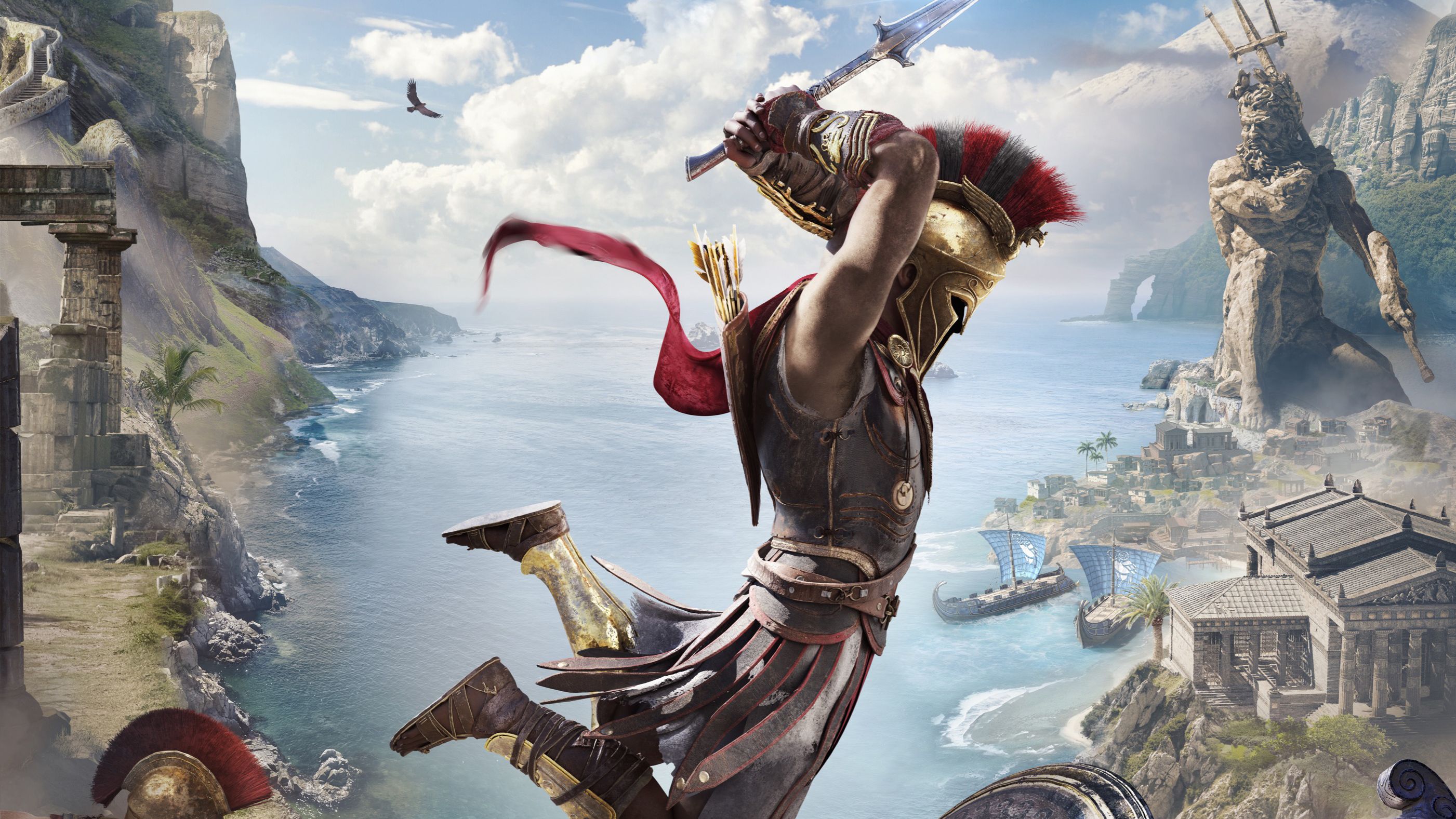 Assassin's Creed Odyssey guerriero greco, azione-avventura, 2802x1577 1440p, Desktop