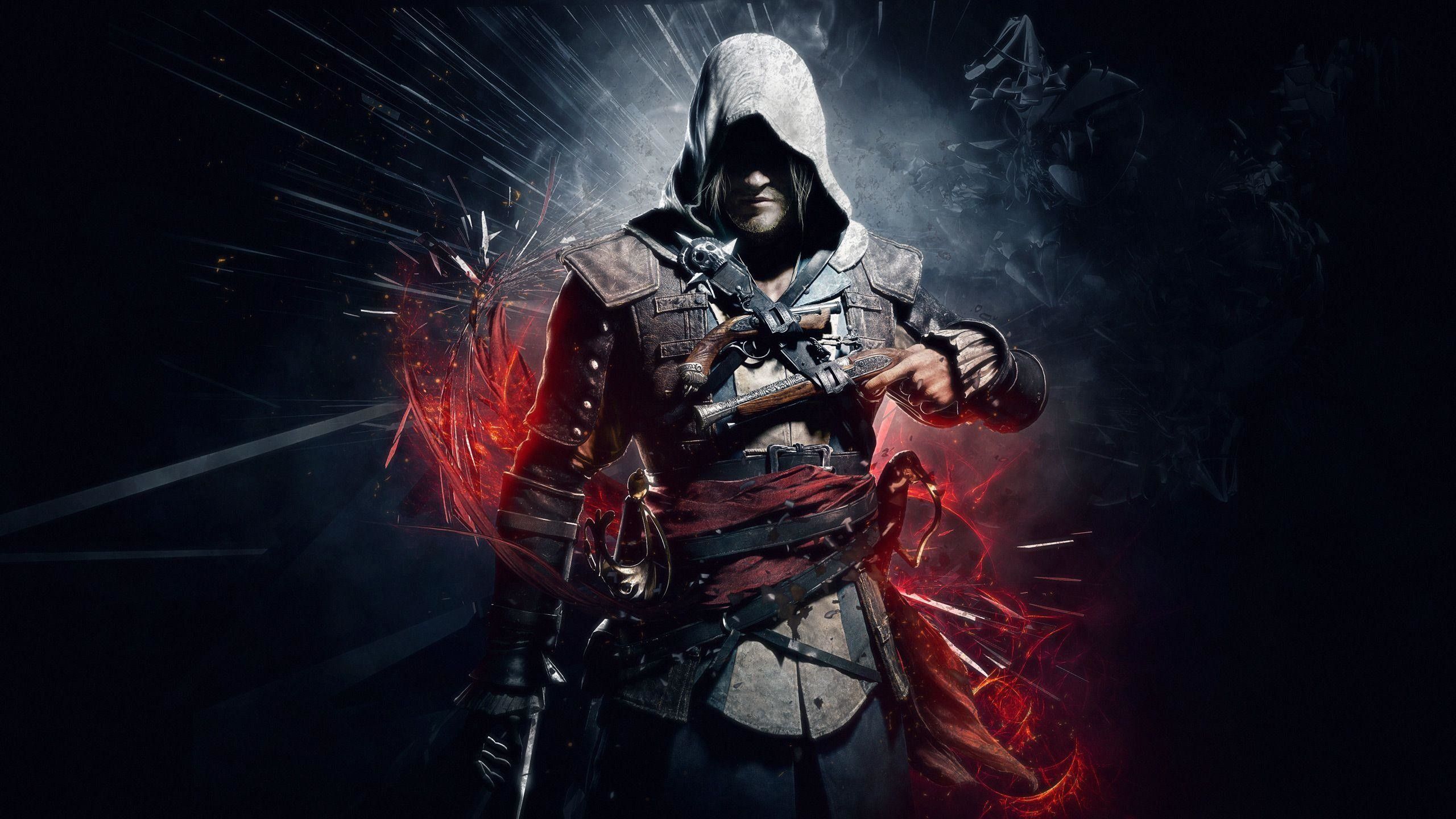 Assassin's Creed personaggio incappucciato, Ubisoft, 2560x1440 2K QHD, PC
