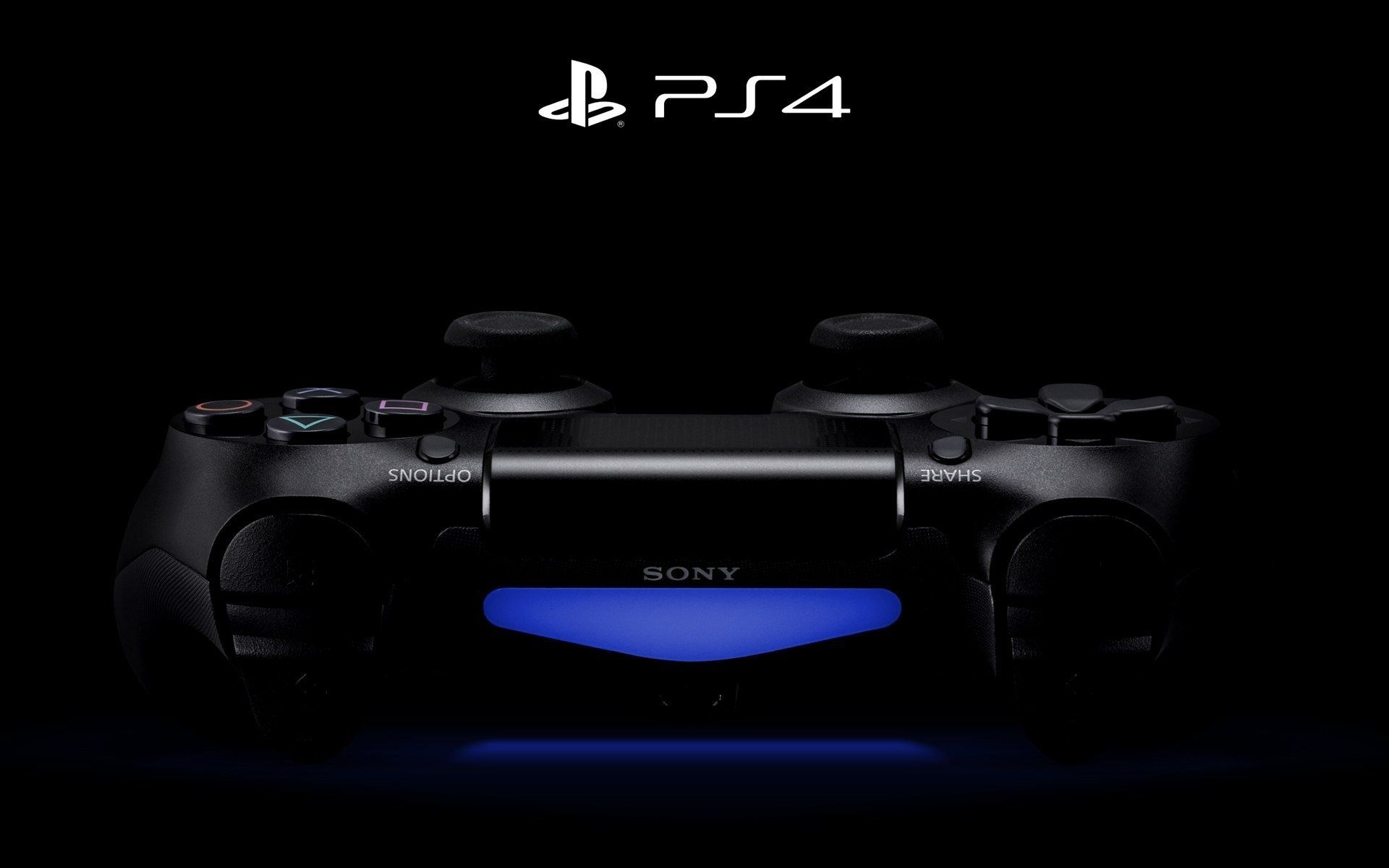 Controller PS4 nero luce blu, 1920x1200 WUXGA, Desktop