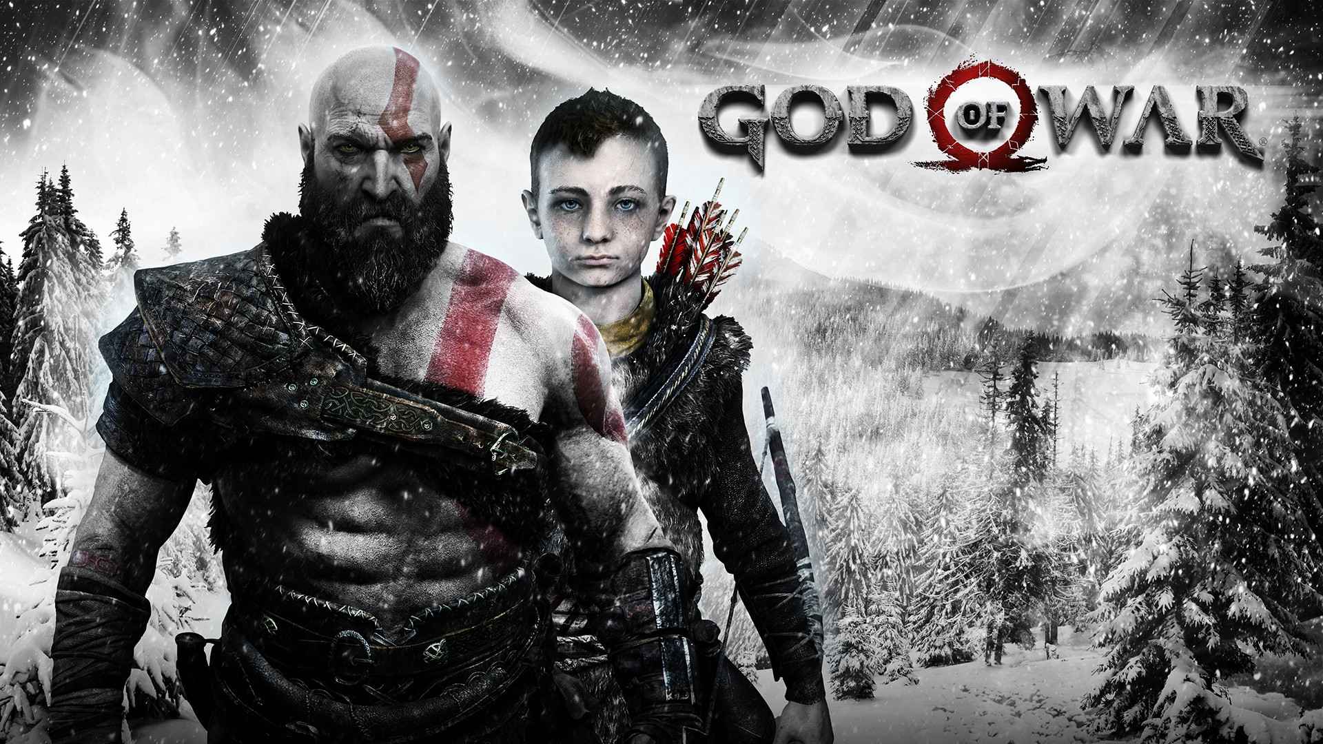 Kratos e Atreus, God of War, azione, 1920x1080 Full HD 1080p, Desktop