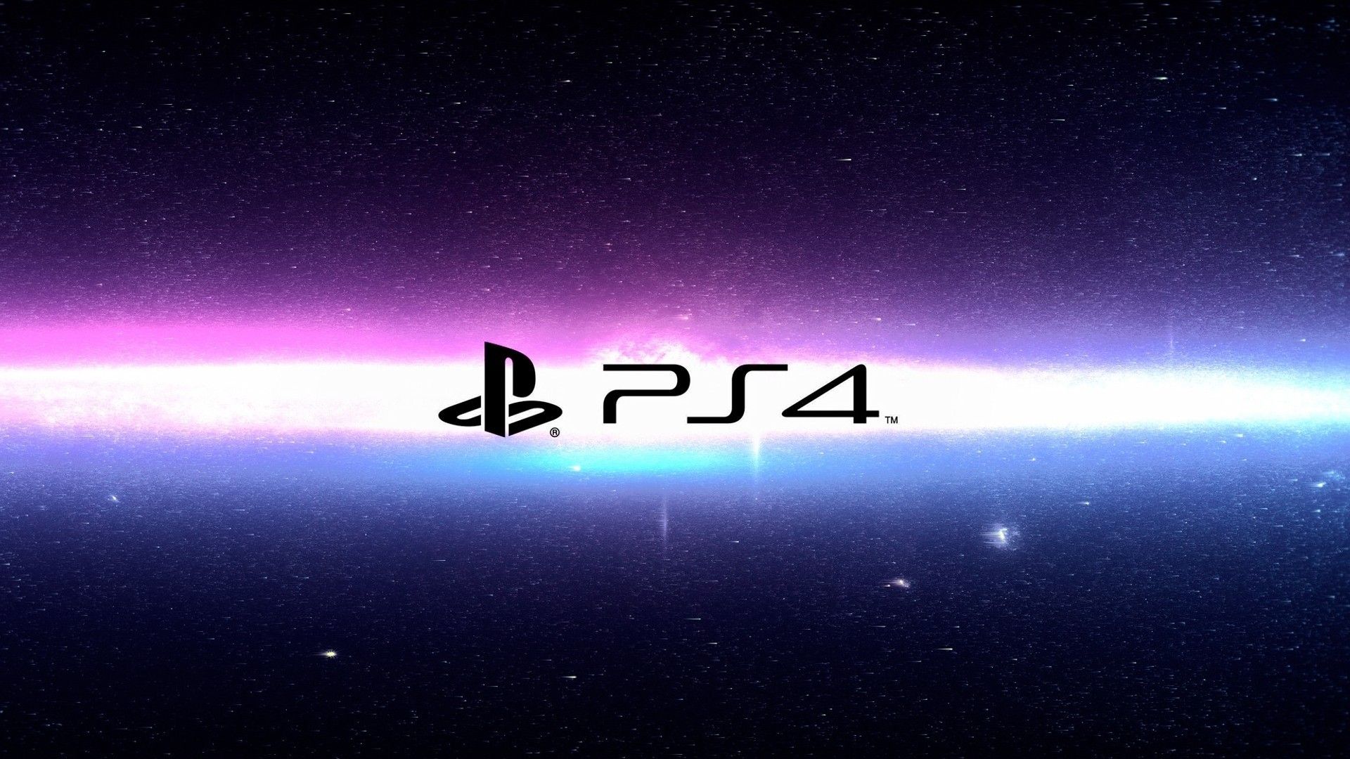 Logo PS4 spazio stellato, 1920x1080 1080p, Laptop