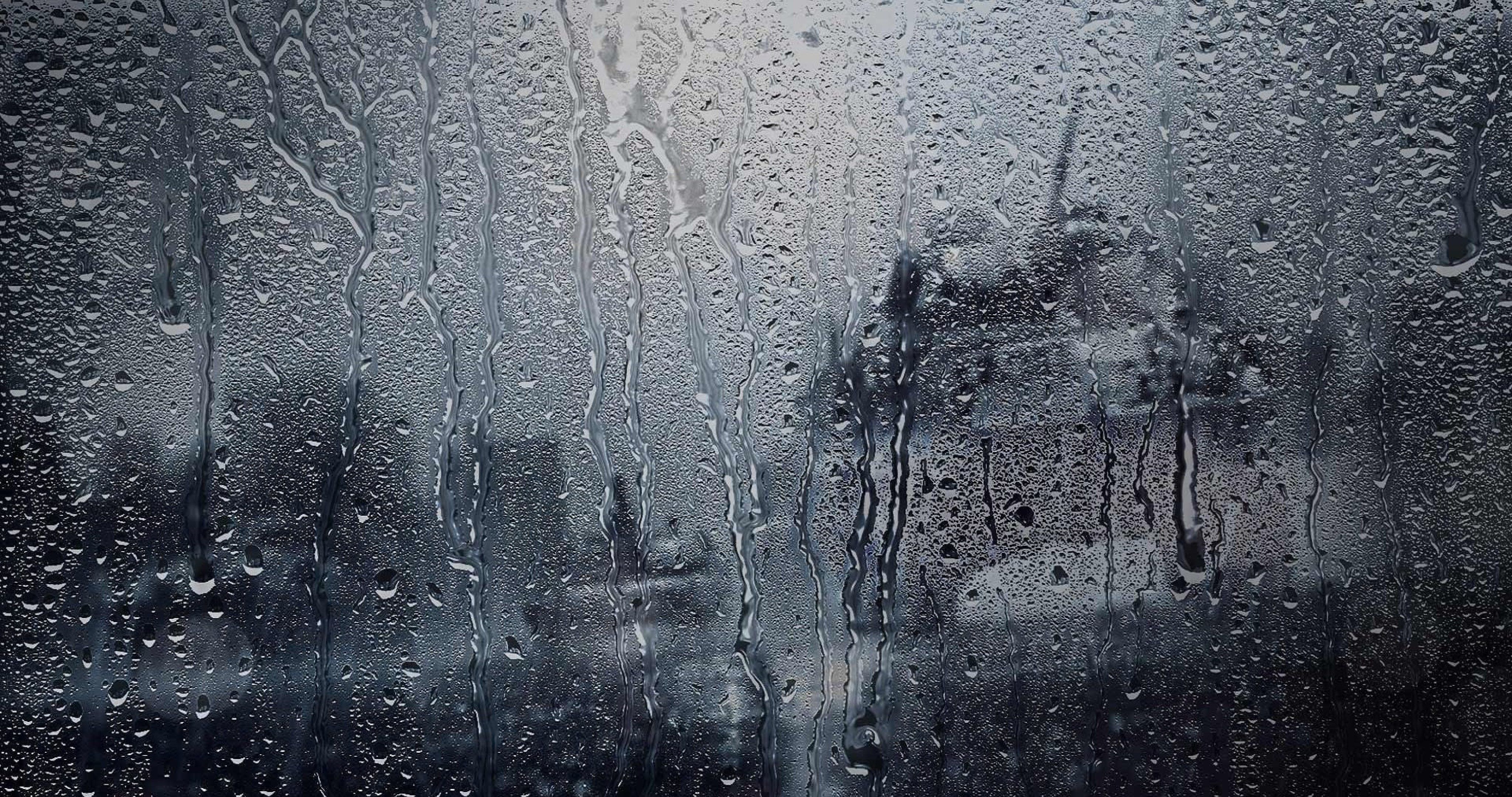 Gocce di pioggia su vetro, 2560x1600 2K+, Desktop
