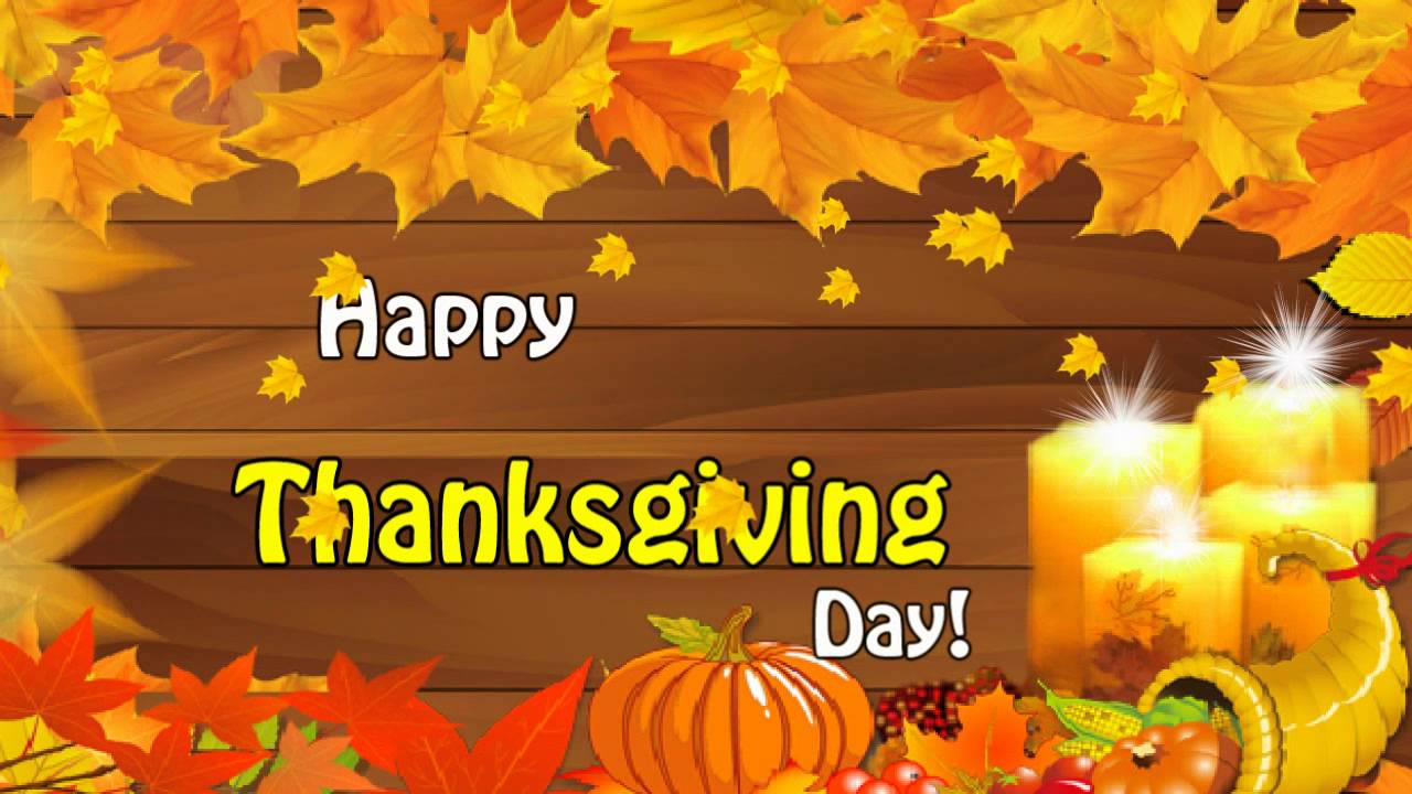 Happy Thanksgiving Day con zucca, 1280x720 HD, Desktop