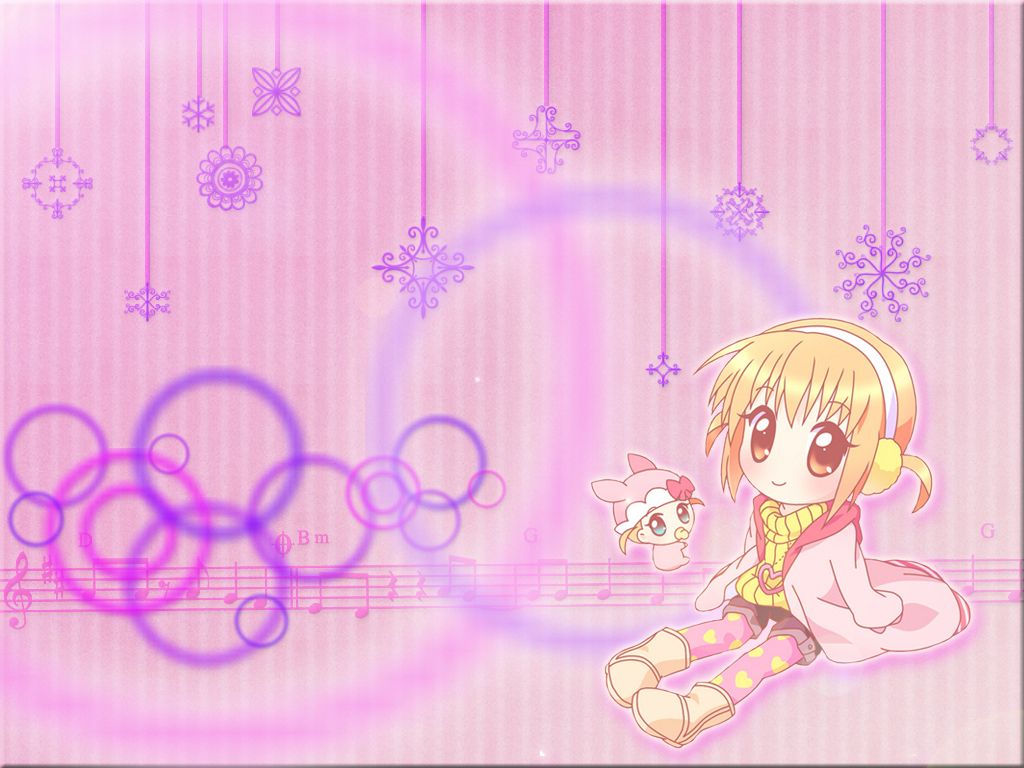 Shugo Chara ragazza rosa, 1024x768 HD, Desktop