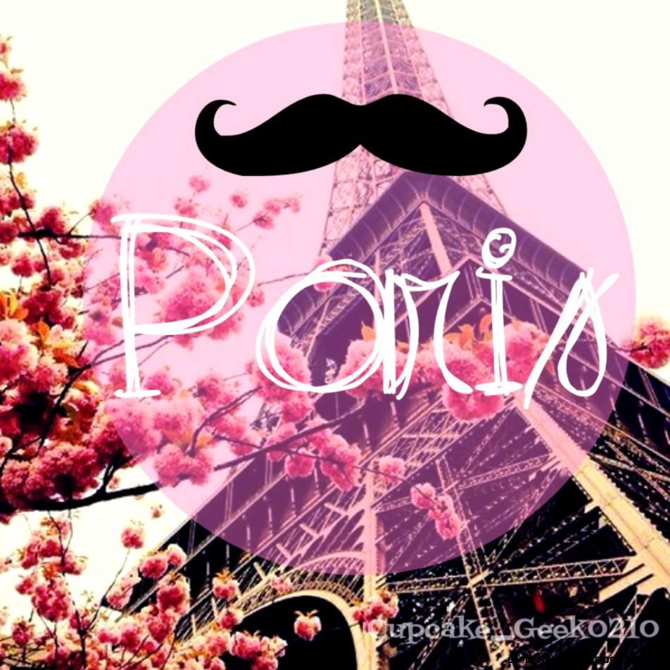 Torre Eiffel baffi rosa Parigi, monumento, 952x952 HD, Desktop
